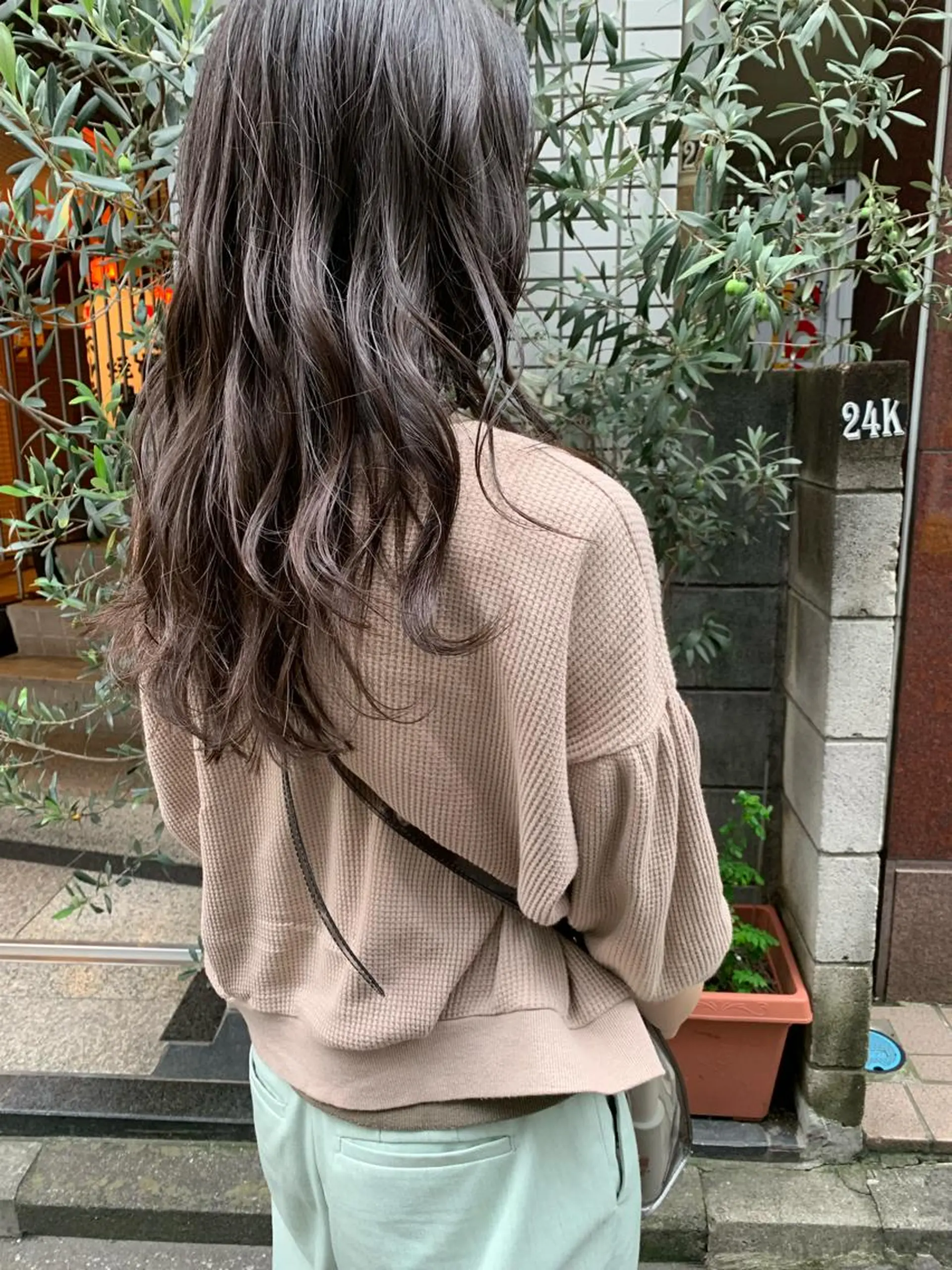 ロング カラー ヘアアレンジ 🫧透明感カラー/ ボブ/小笠原🪽のヘアスタイル