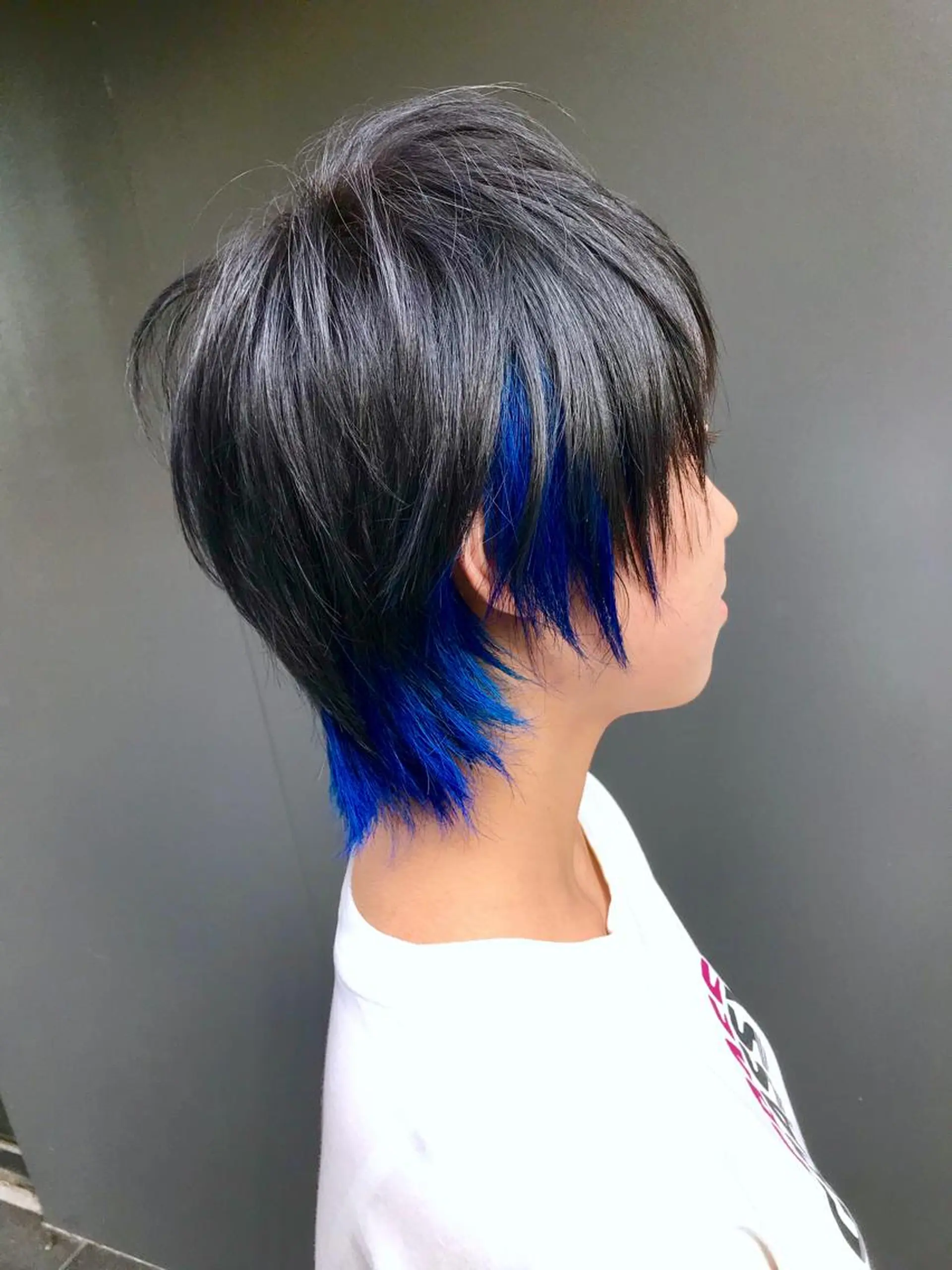 ショート カラー ブルーカラー ていねい技術No.1 🌈諏訪 健太のヘアスタイル