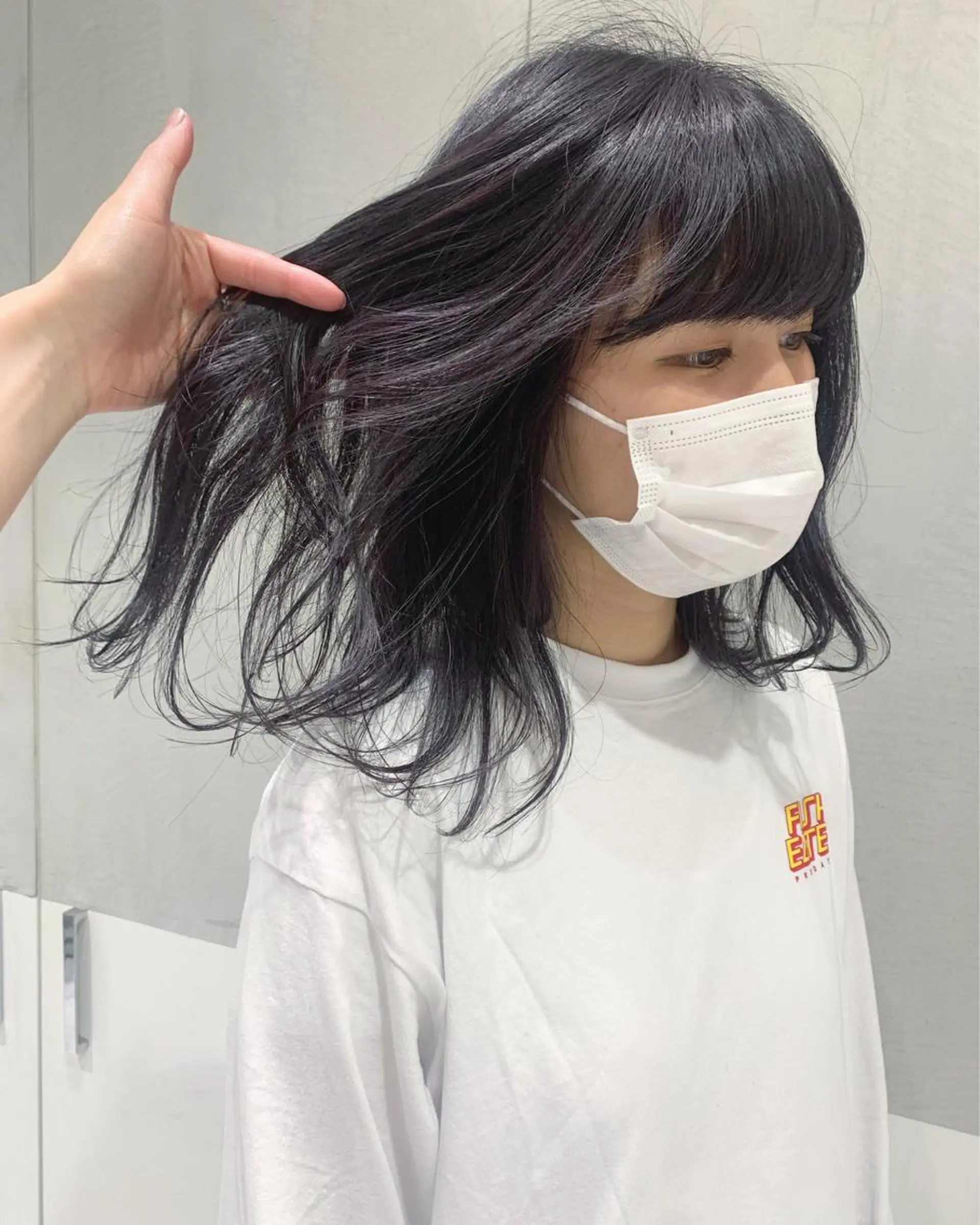 ミディアム カラー minami🪷 暖色カラーのヘアスタイル