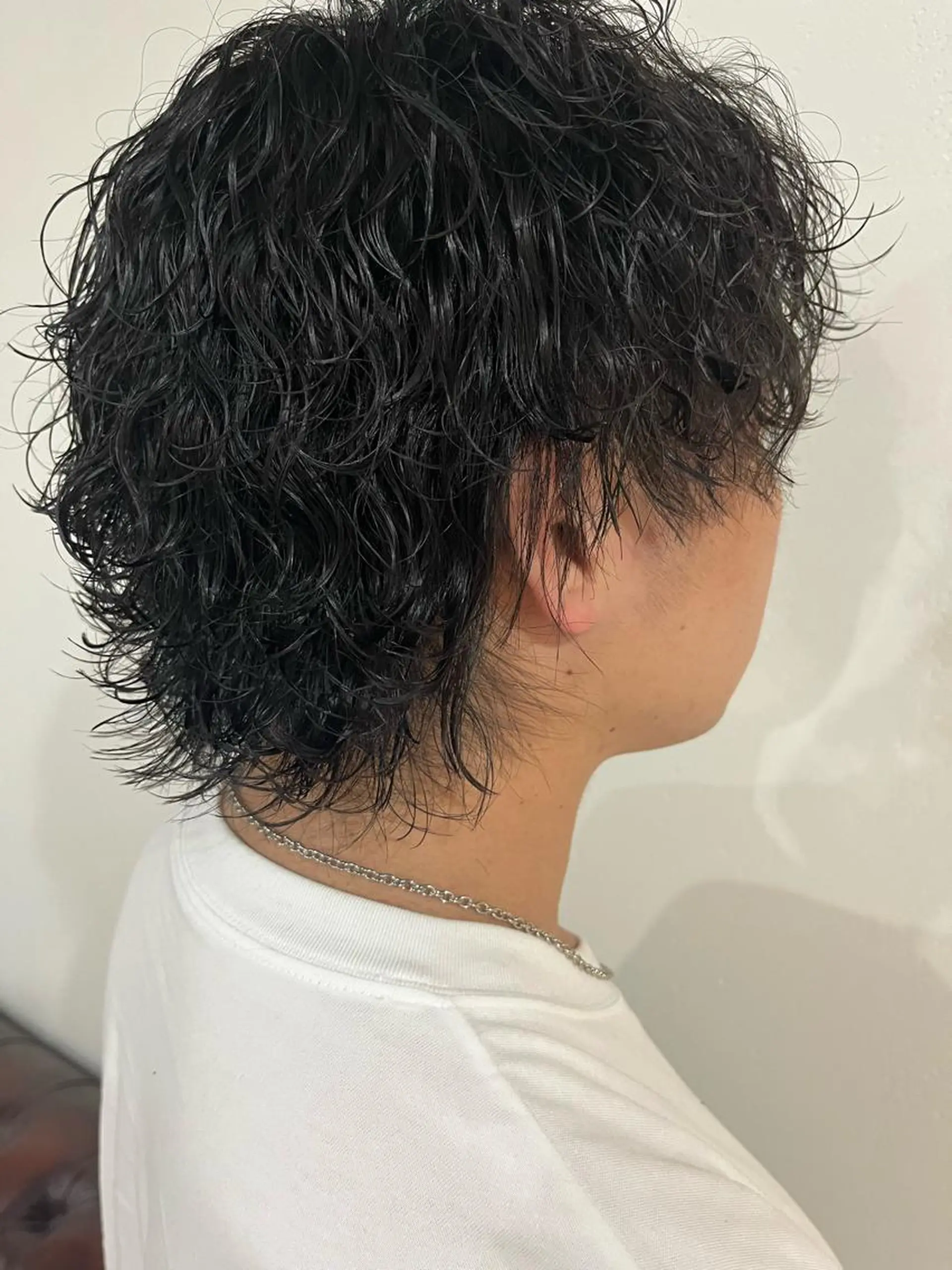 パーマ メンズ カット パーマ トリートメント ハイトーン/デザイン カラー/DAICHIのヘアスタイル