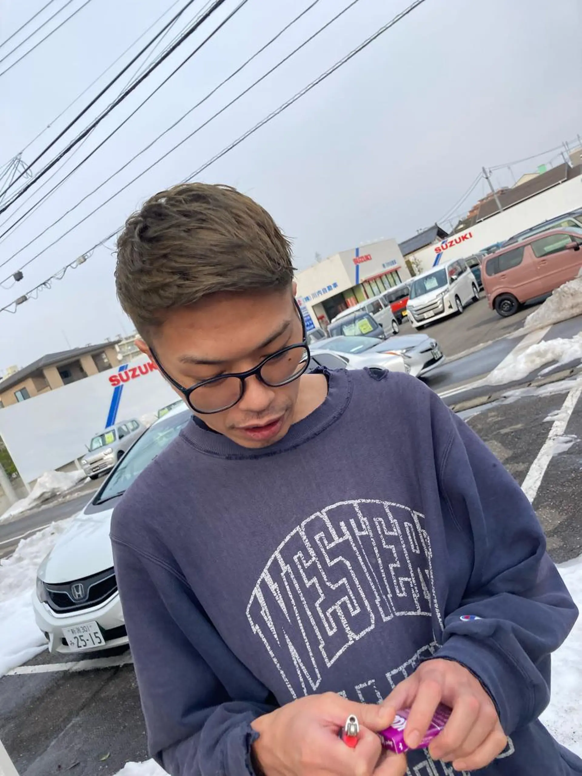 ショート カラー メンズ パーマが得意な【最高 悠斗】のヘアスタイル