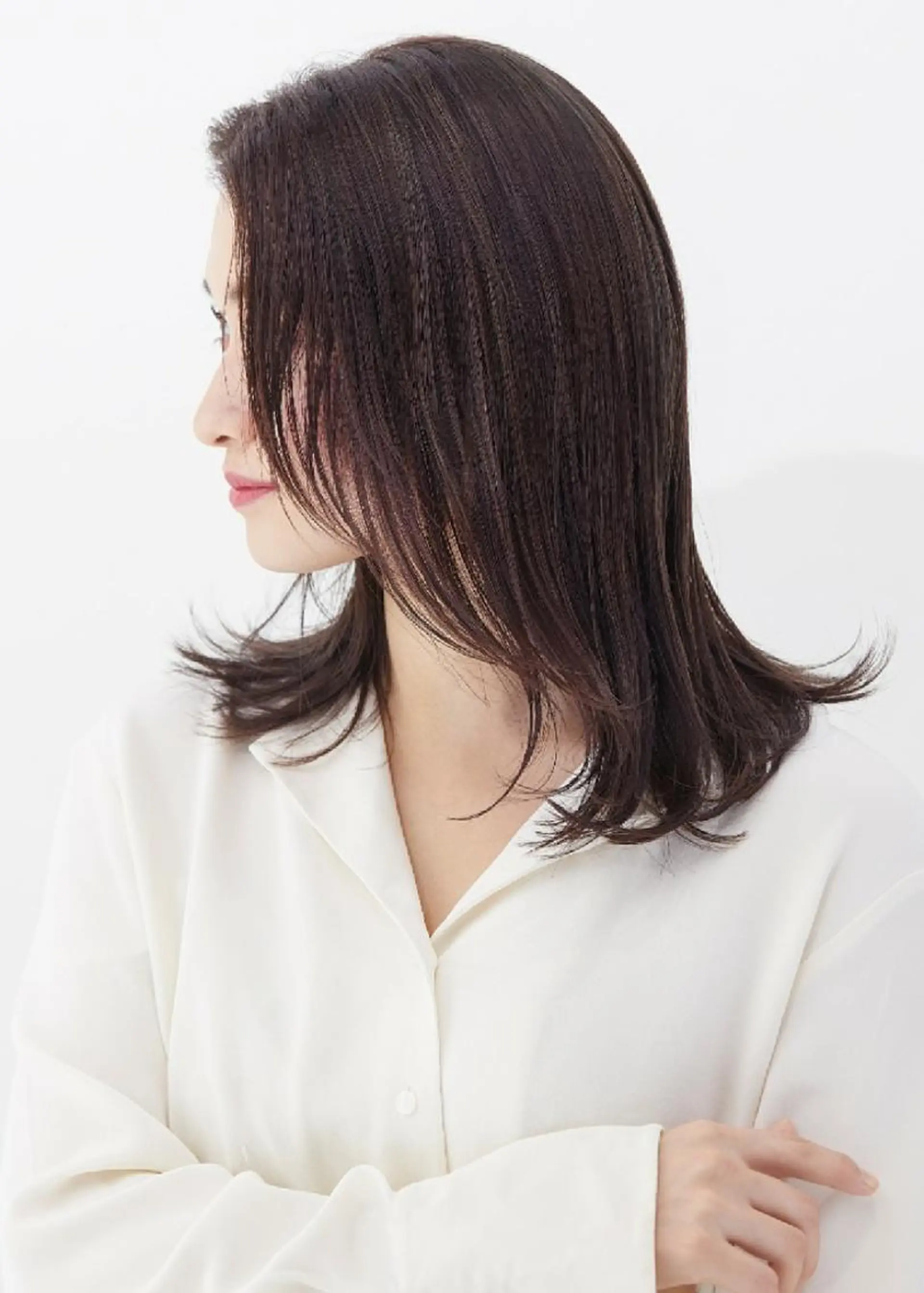 カラー バイオレットカラー Crea所属・清水 旭美のヘアスタイル