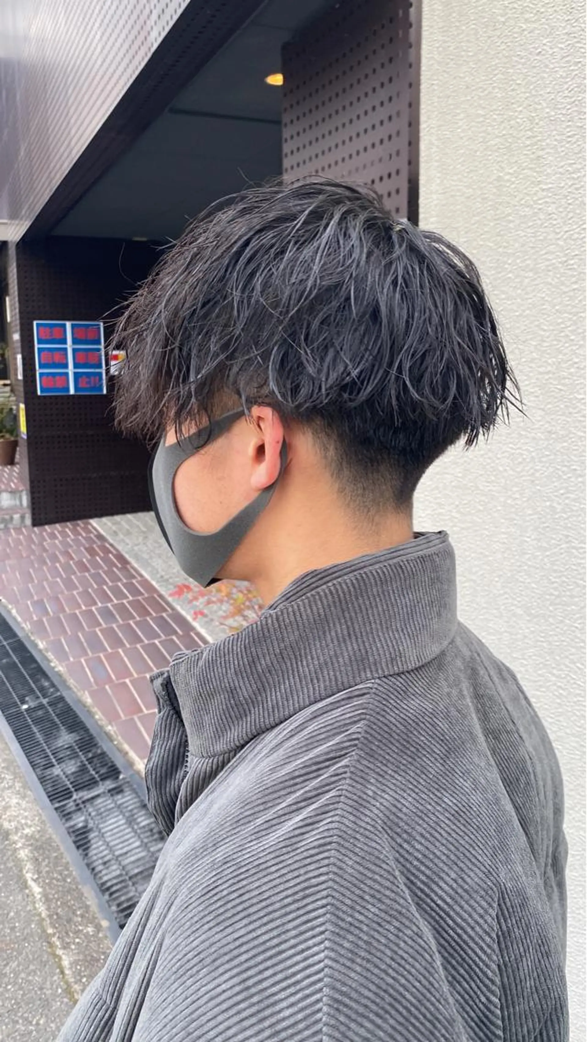 ショート パーマ メンズ カット Sourire by Tetote 江坂店所属・土畑 博矢のヘアスタイル