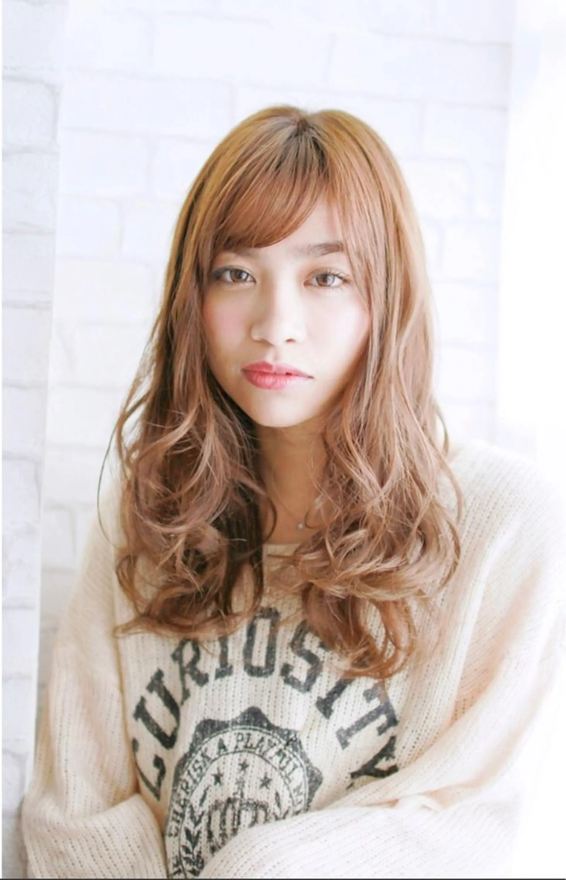 ロング カラー パーマ 山田 博仁のヘアスタイル