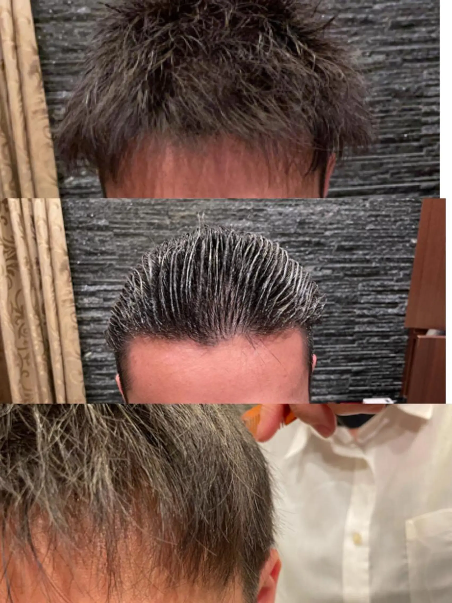 ショート パーマ メンズ カット指名No1漆原 聡のヘアスタイル