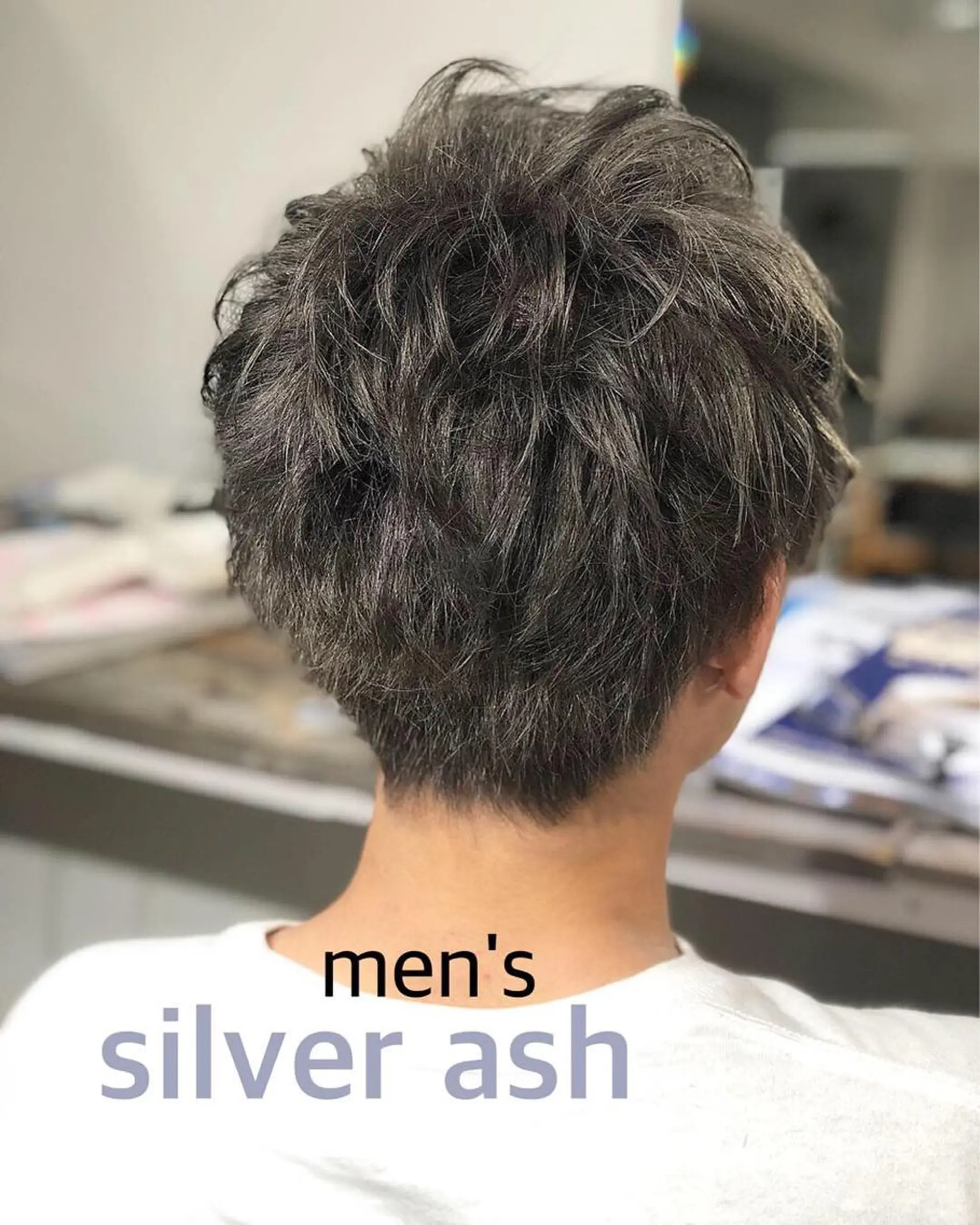 カラー ハイトーン/レイヤー /ケアブリーチ石川治のヘアスタイル