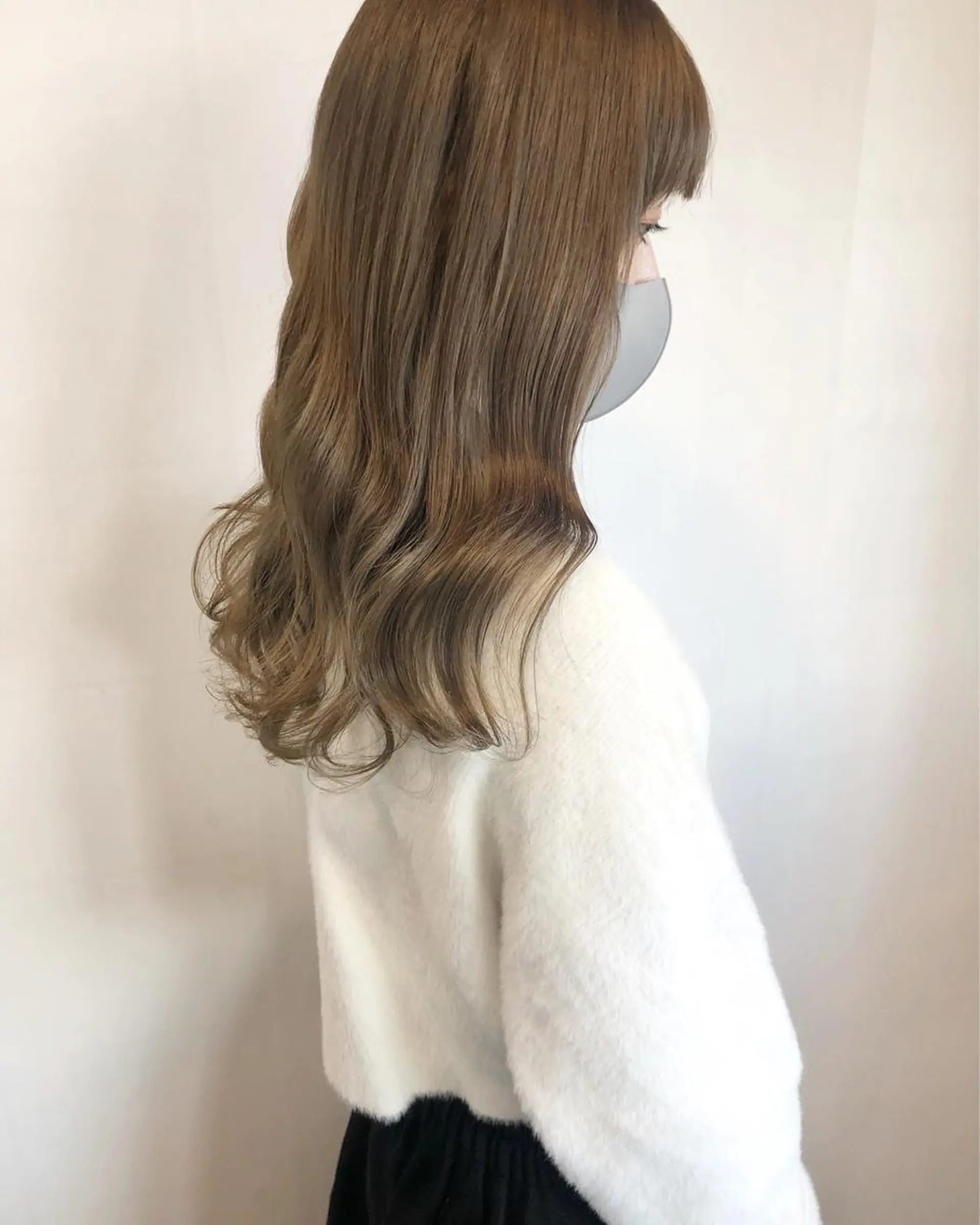セミロング カラー ヘアアレンジ カット ヘアカラー 徳永 実沙のヘアスタイル