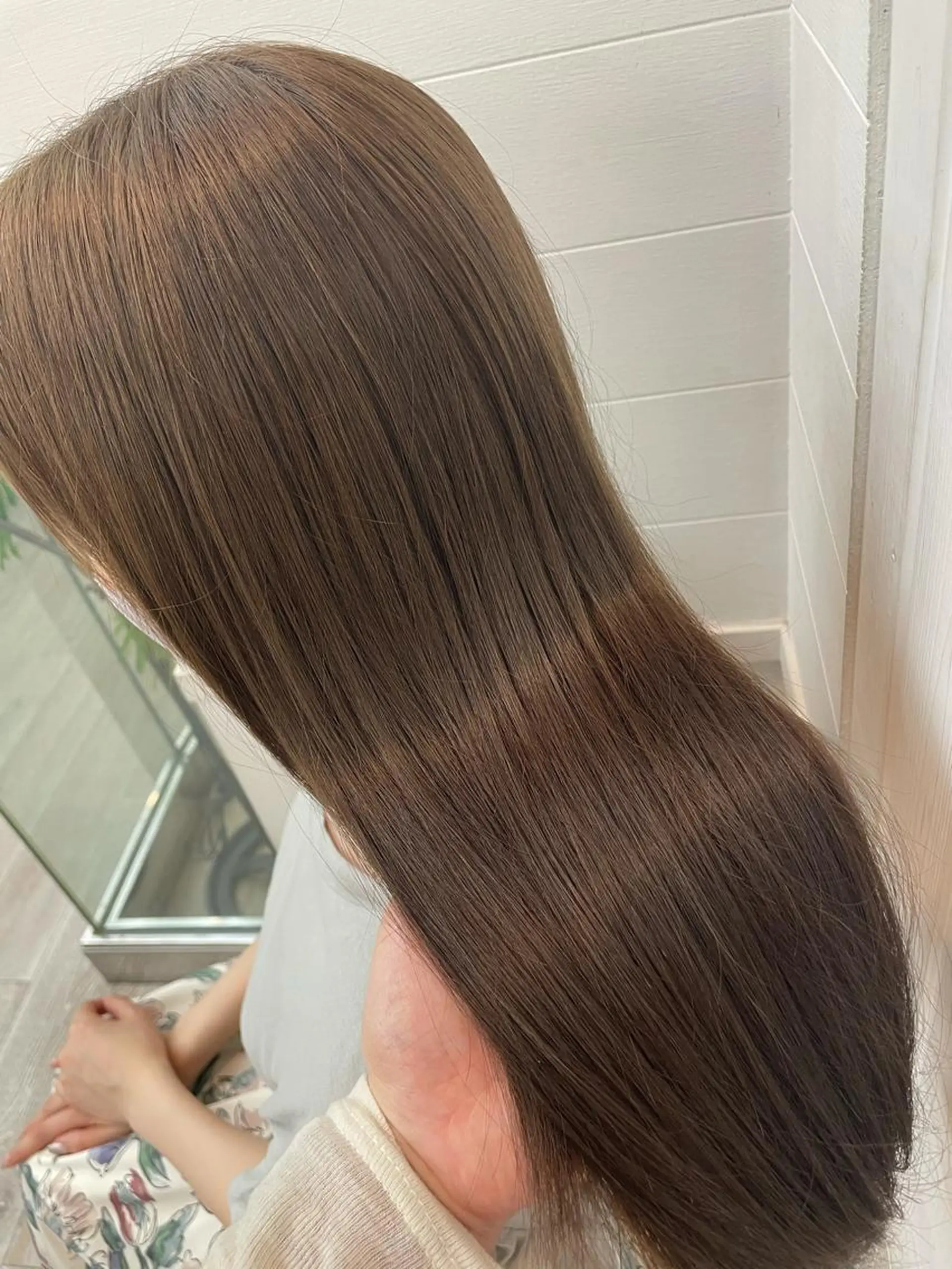 ロング カラー ヘアアレンジ カット ヘアカラー トリートメント ヘアセット 前髪顔周り✂️店長 ❤️アマミヤ❤️のヘアスタイル