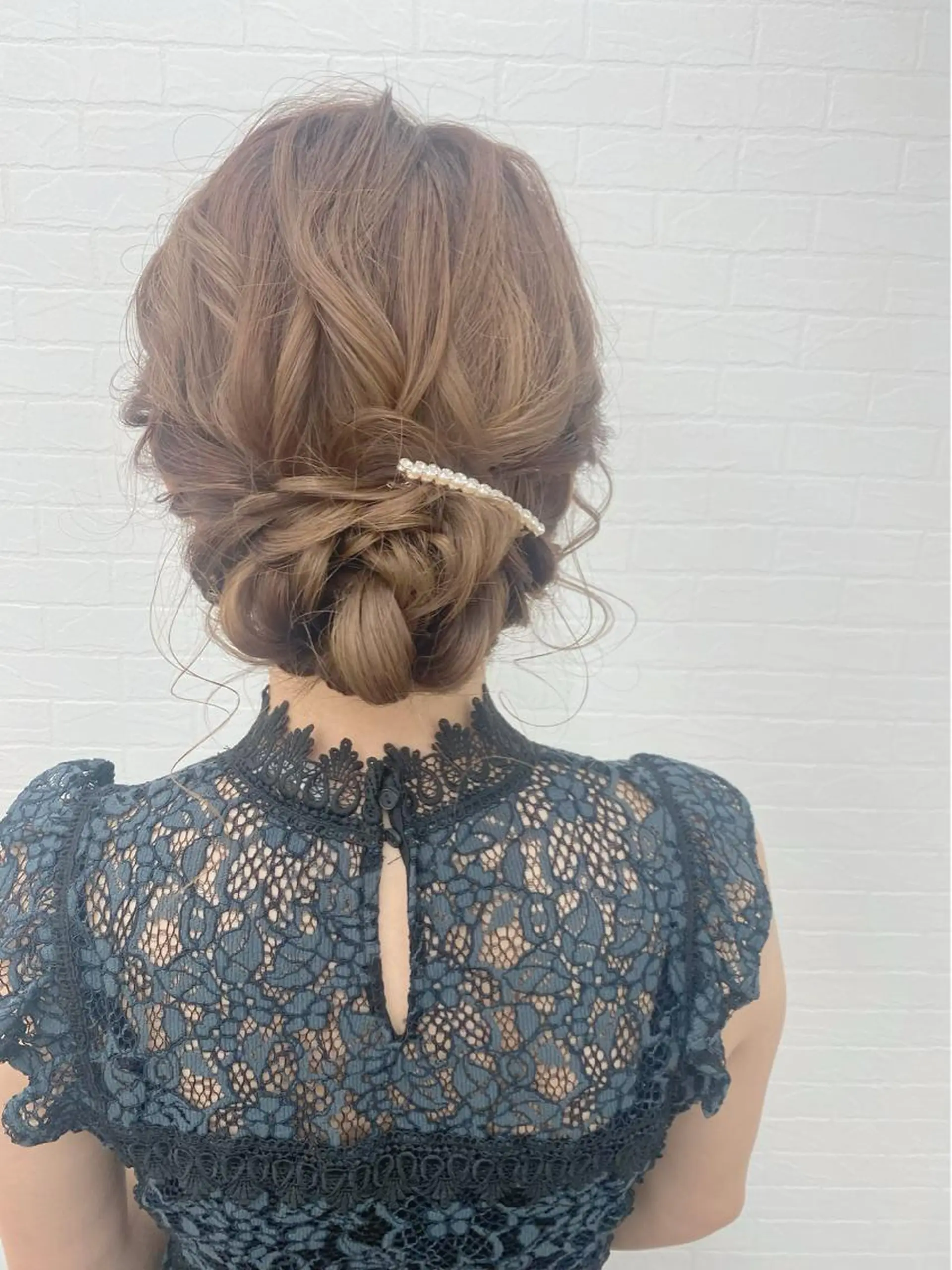 セミロング ヘアアレンジ ヘアセット GRANLUSSO 〜グランルッソ駅前店所属・木口 嘉美のヘアスタイル