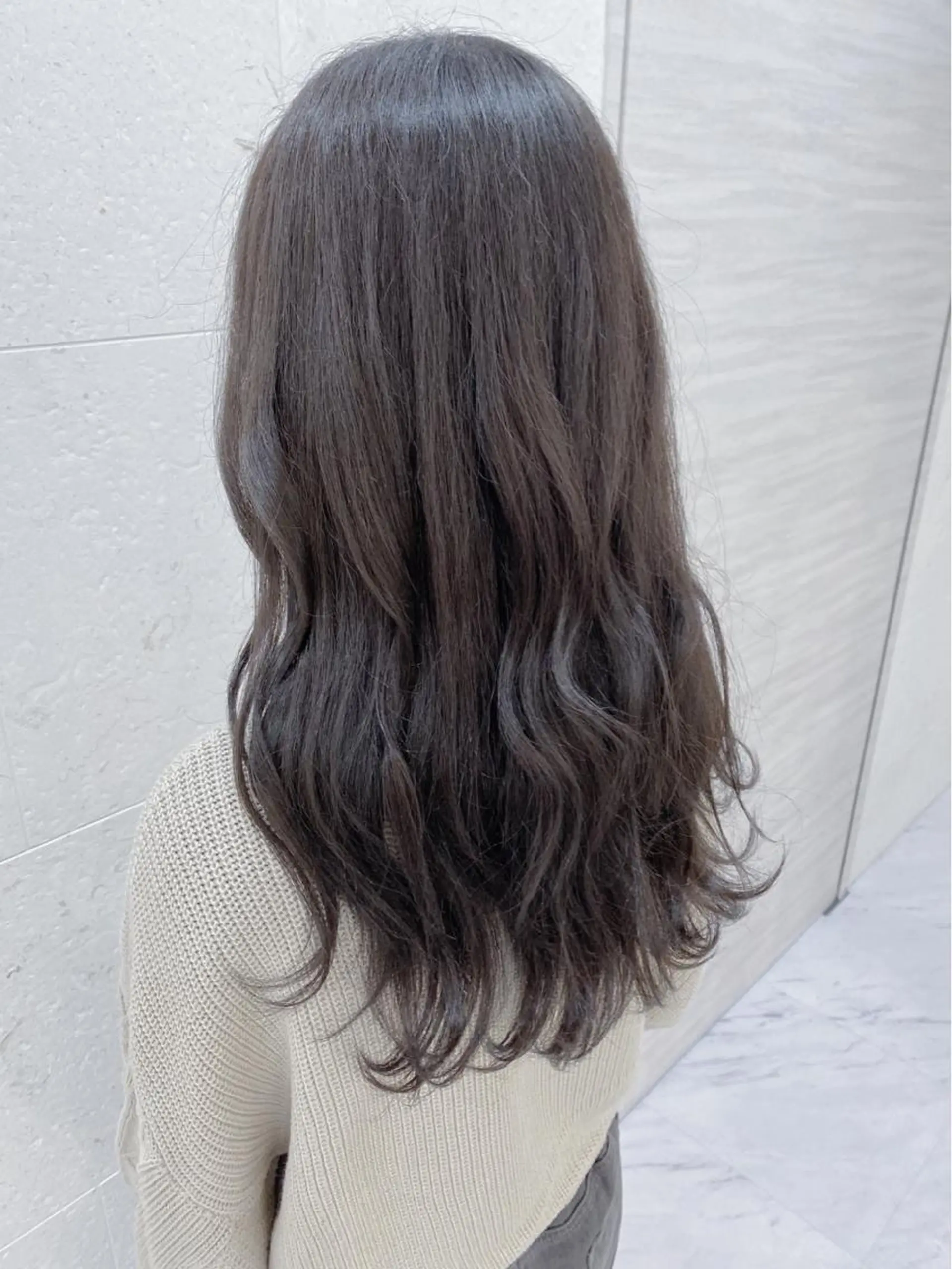 ミディアム カラー ヘアカラー トリートメント shanti 渡辺新也✂️のヘアスタイル