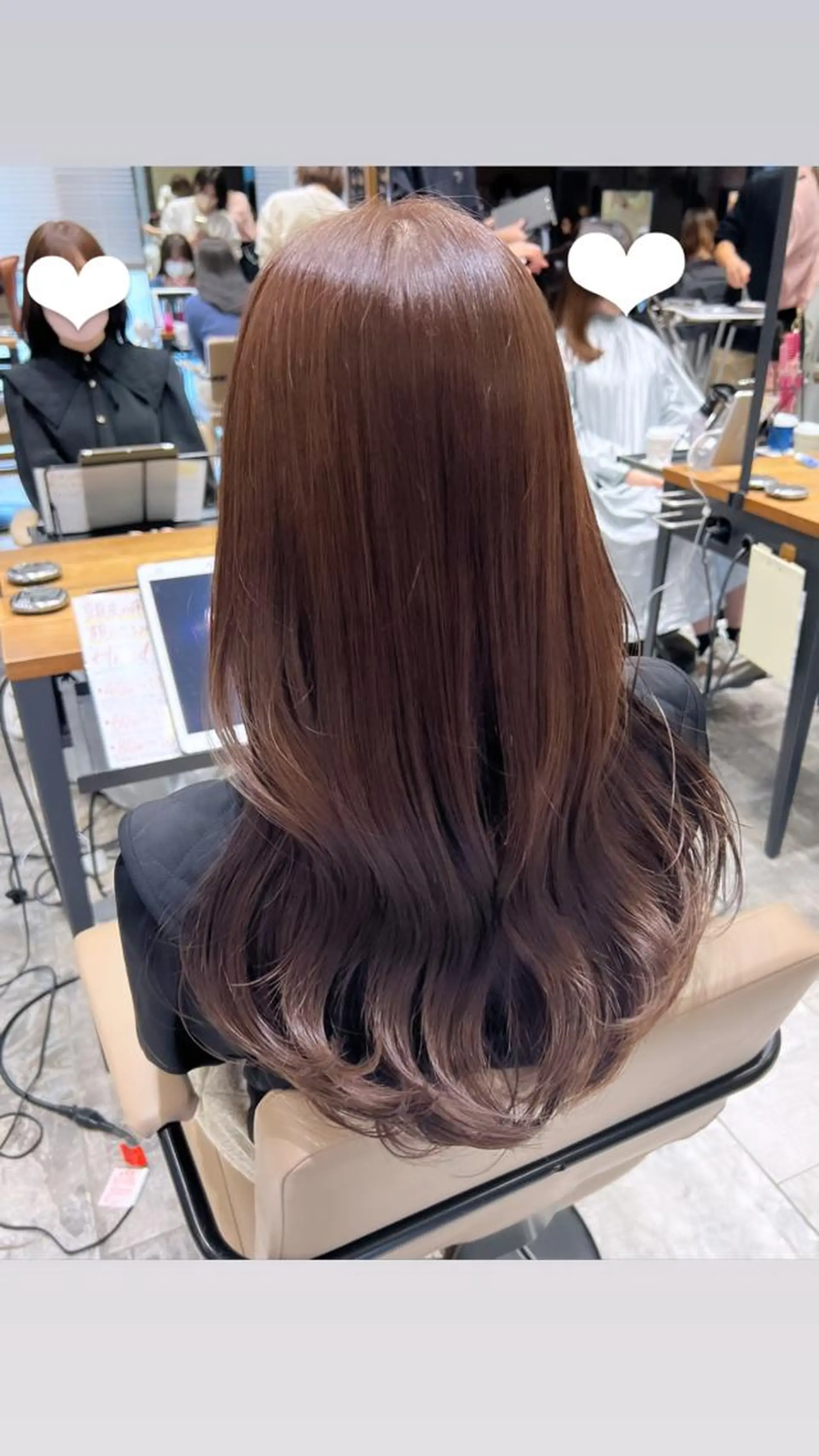 セミロング くびれヘア 髪質改善 縮毛矯正 カット ヘアカラー トリートメント 🧡くびれヘア/前髪 顔周り🧡久原結衣のヘアスタイル