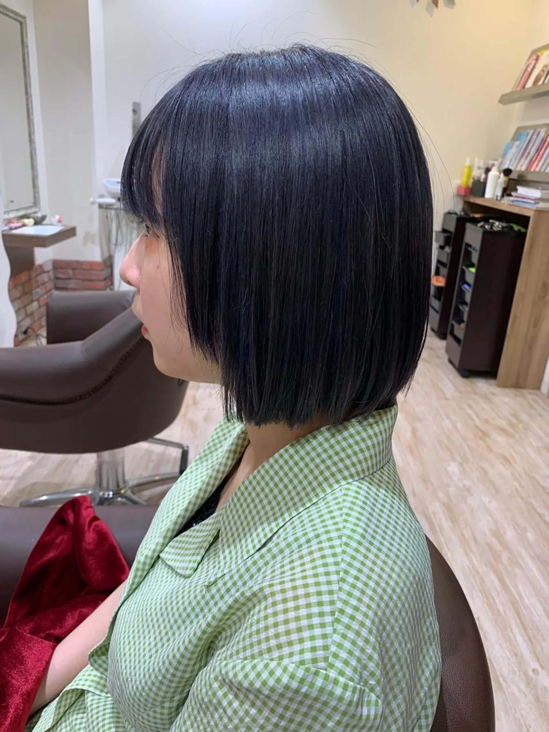 ミディアム カラー 髪質改善&Spa fee南越谷2号店所属・髪質改善/南越谷/ 山岸彩夏のヘアスタイル