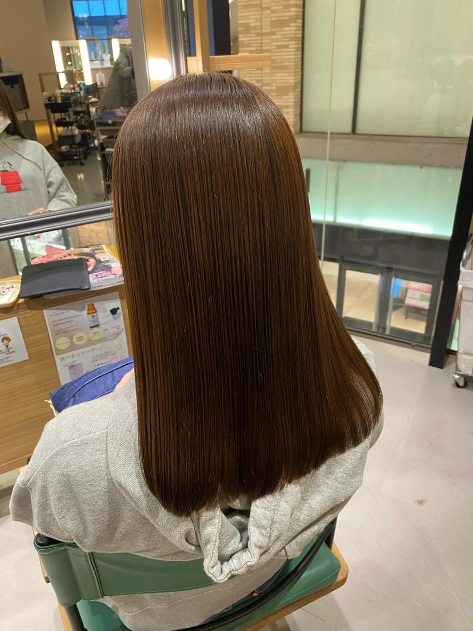 セミロング カラー カット ヘアカラー トリートメント unopulir 茶屋町店所属・unopulir 景山 凌のヘアスタイル
