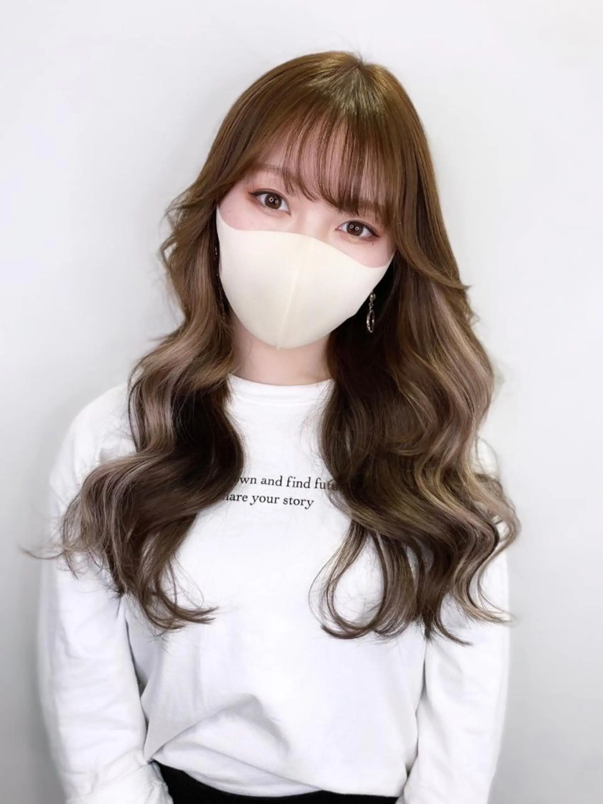 ショート ★韓国風カラー ×エクステ★のヘアスタイル