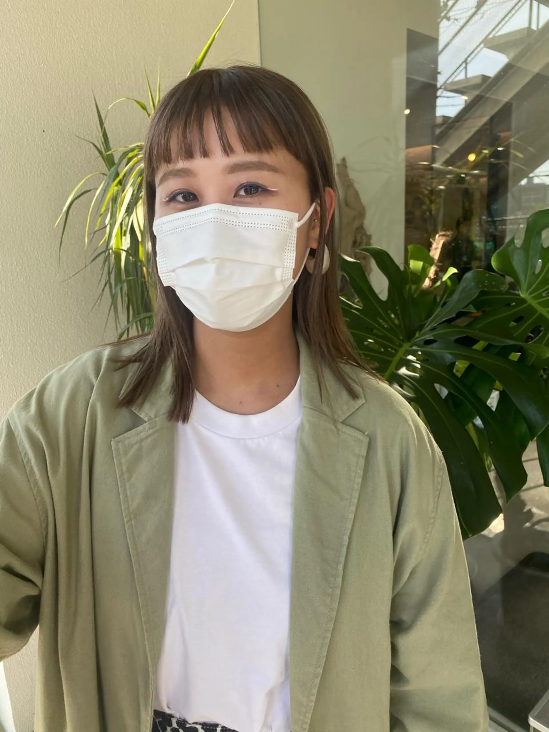 ミディアム カラー 中村 瑞希のヘアスタイル