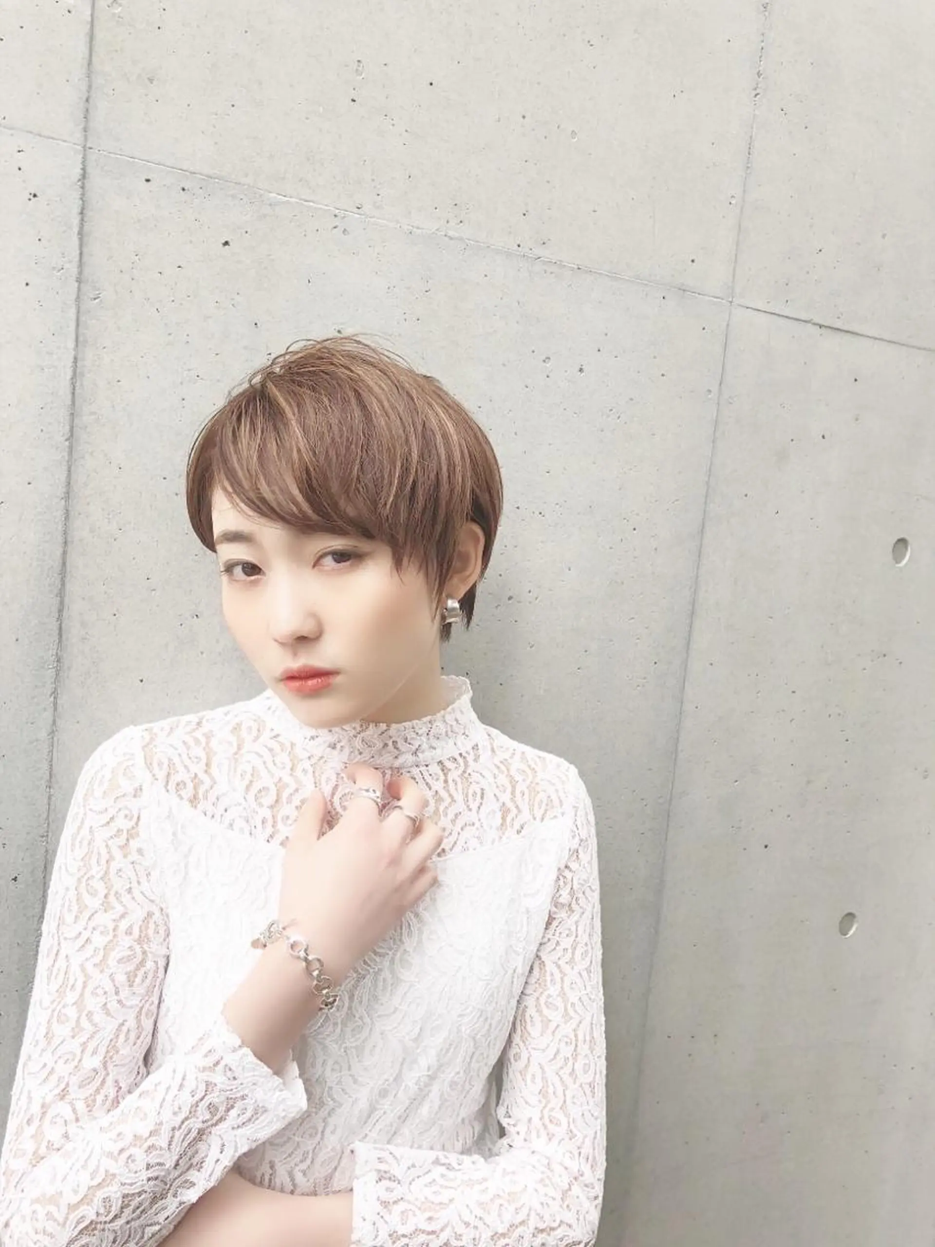 ショート 岡山 亮介のヘアスタイル