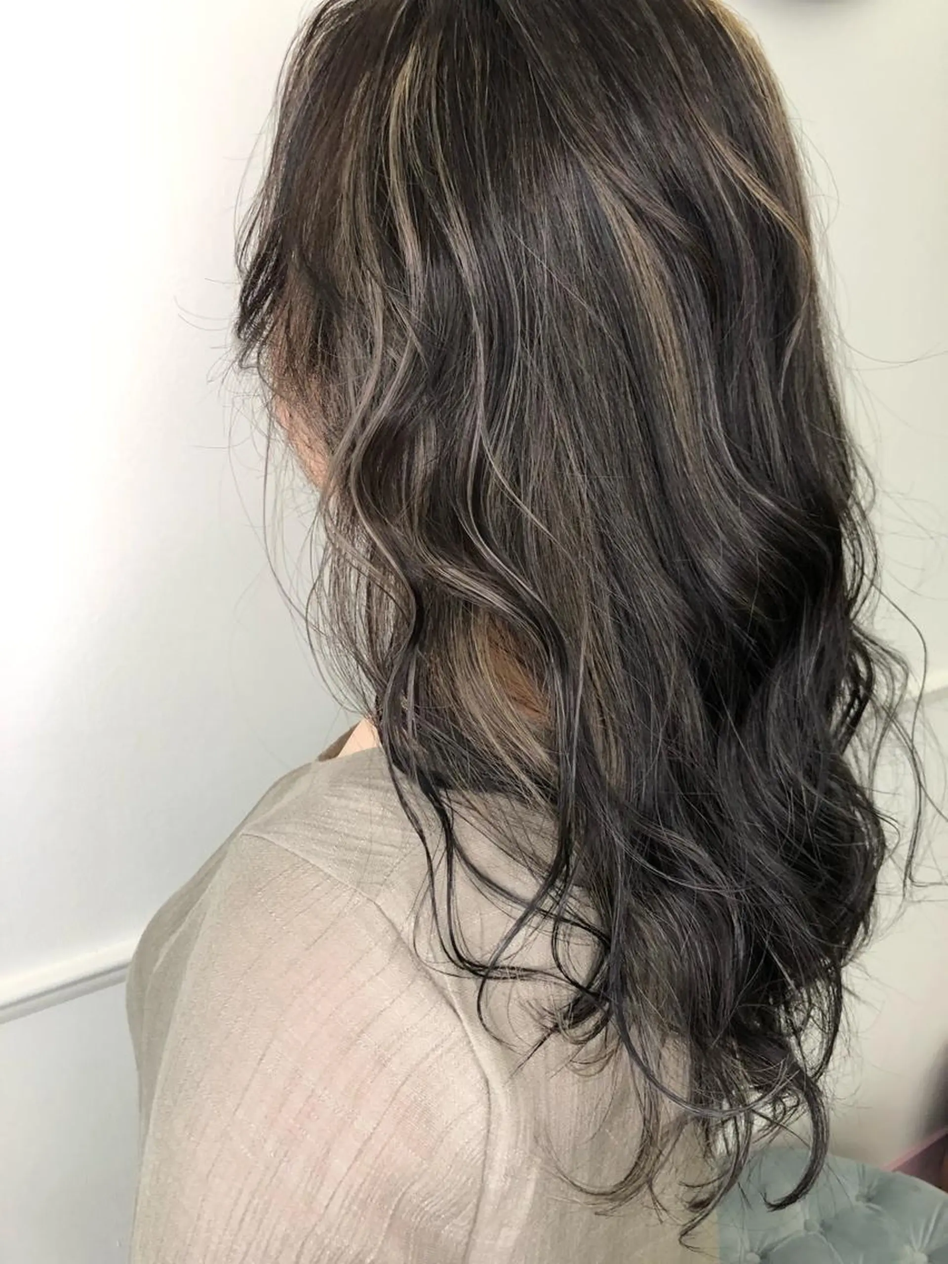 ミディアム ハイライト Lit所属・Lit.豊橋 夏目のヘアスタイル
