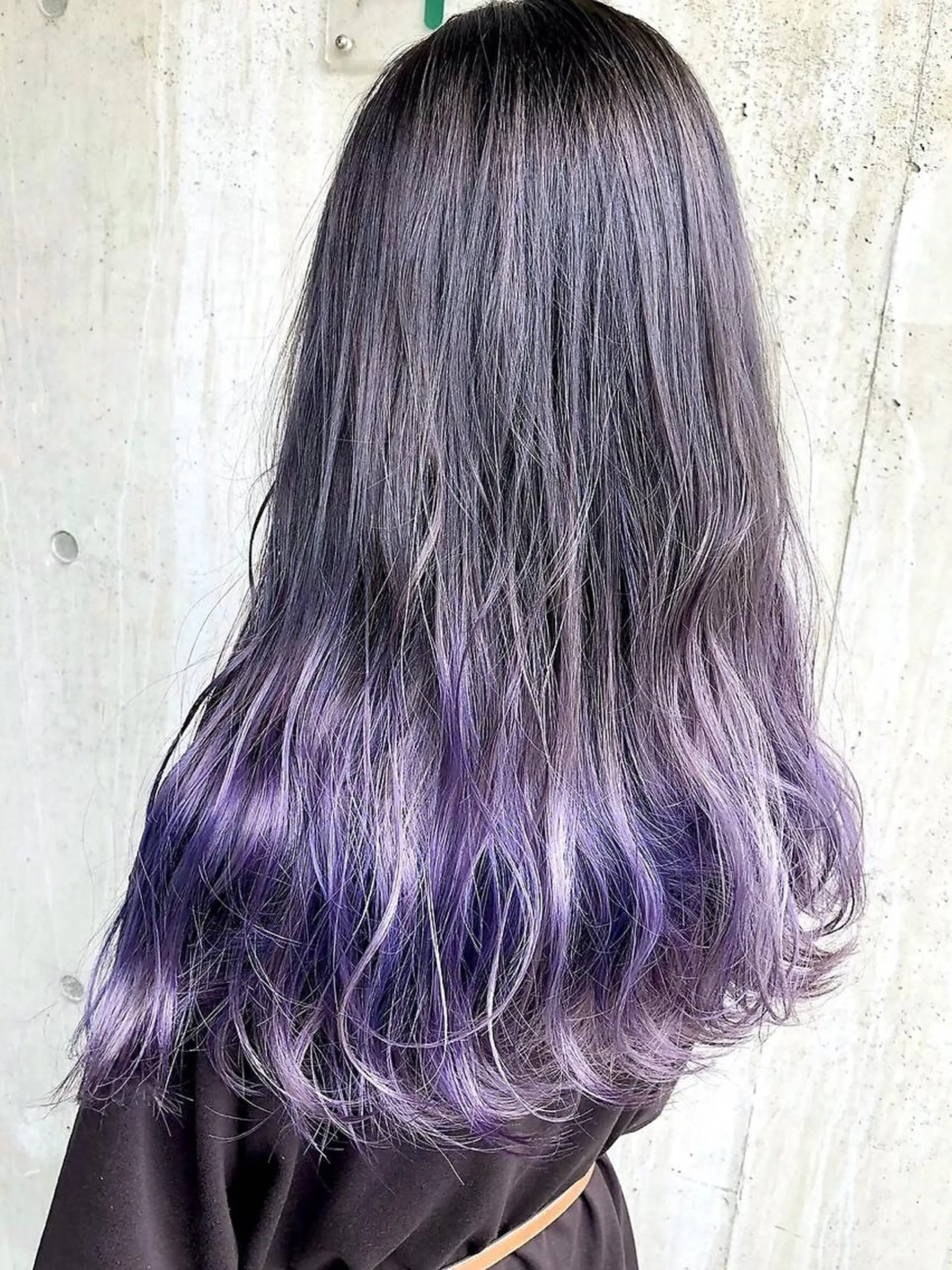 ロング Trip 大名🌟 ダブルカラーのヘアスタイル
