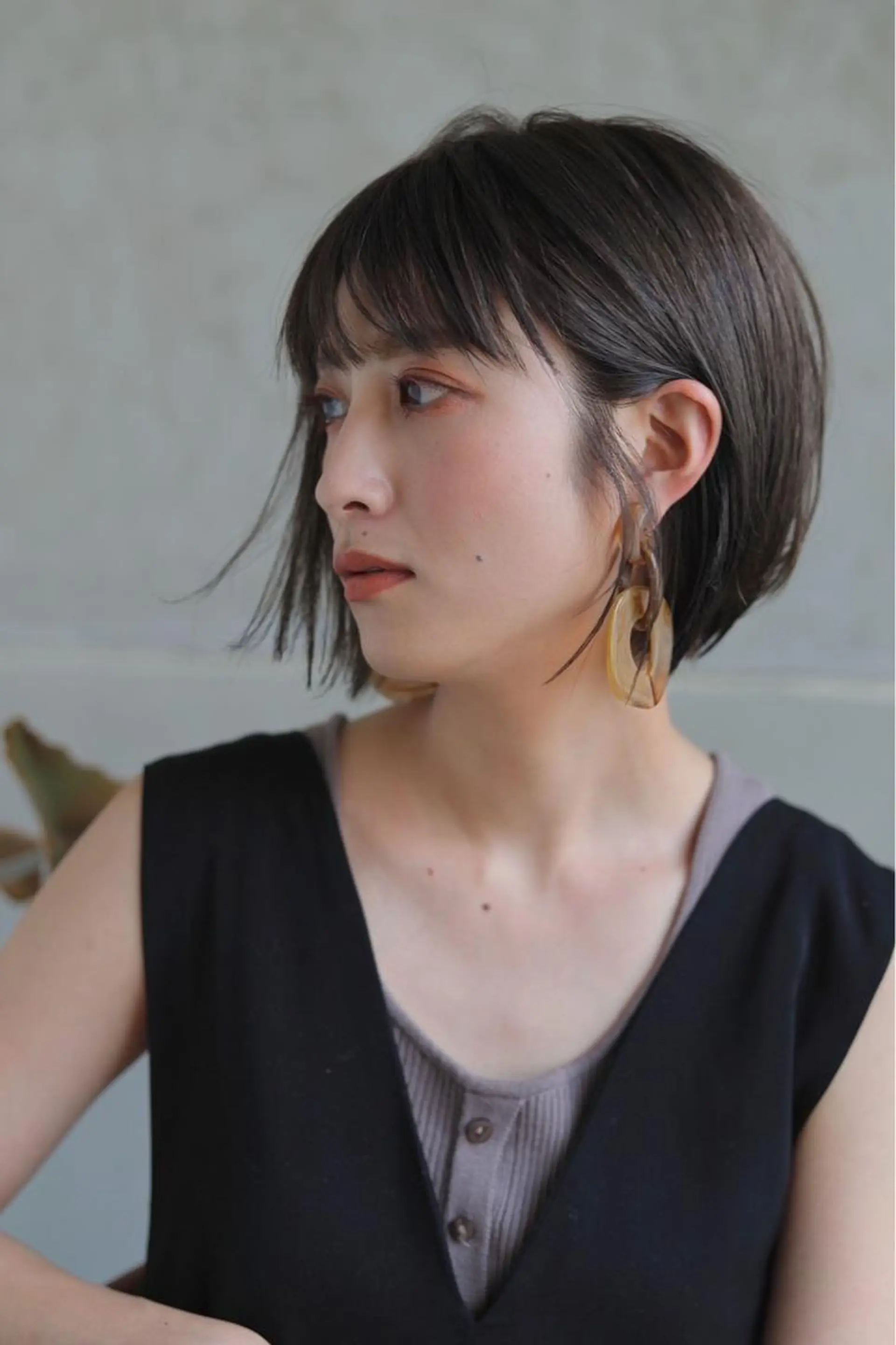 ショート カット ヘアカラー ヘッドスパ 落合 妙佳のヘアスタイル
