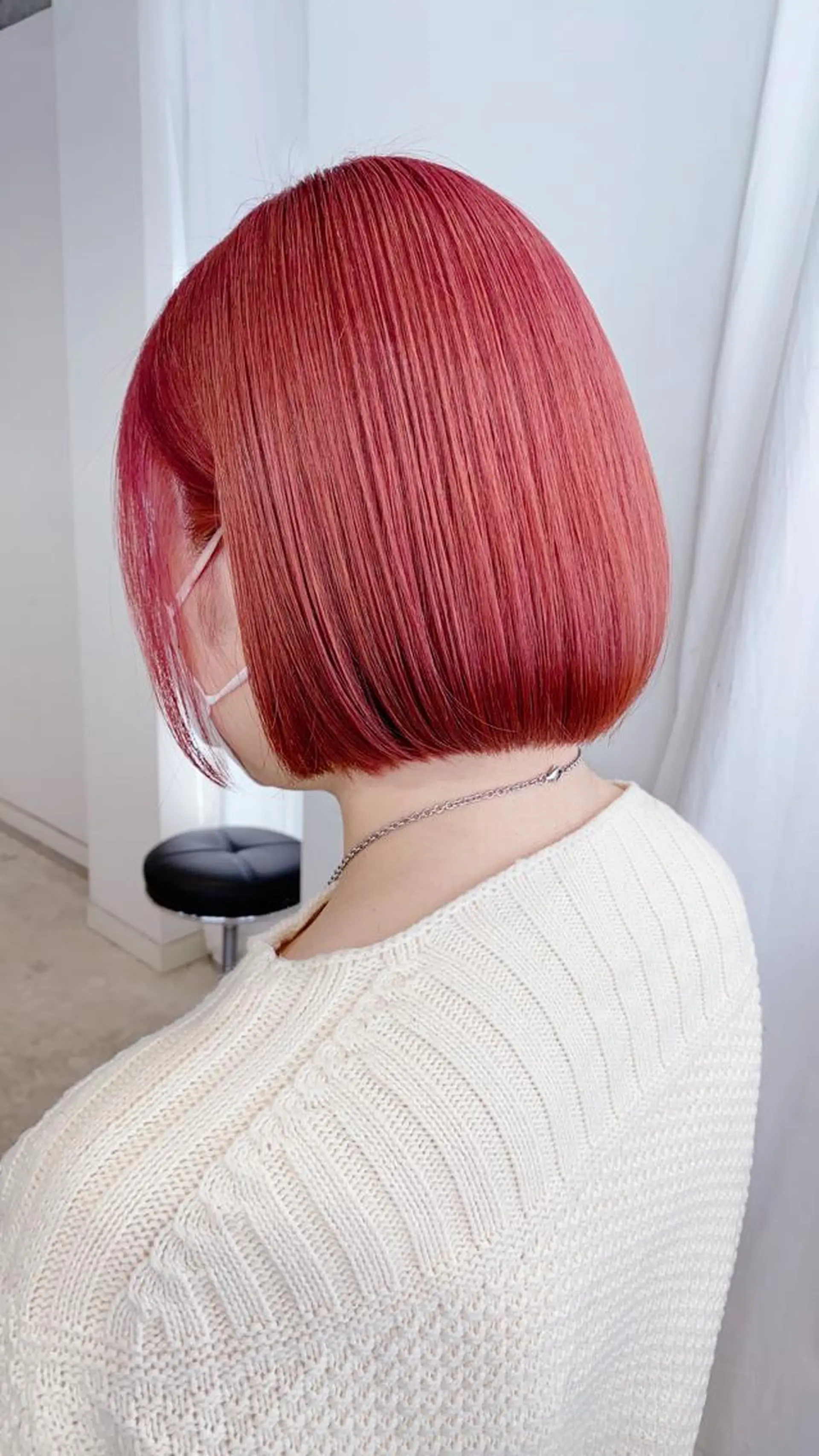 ショート ショートボブ ベリーショート アッシュ ボブ 外国人風カラー ヘアカラー トリートメント ヘッドスパ ヘアセット ブリーチ ツイスパ フクヤマシンのヘアスタイル