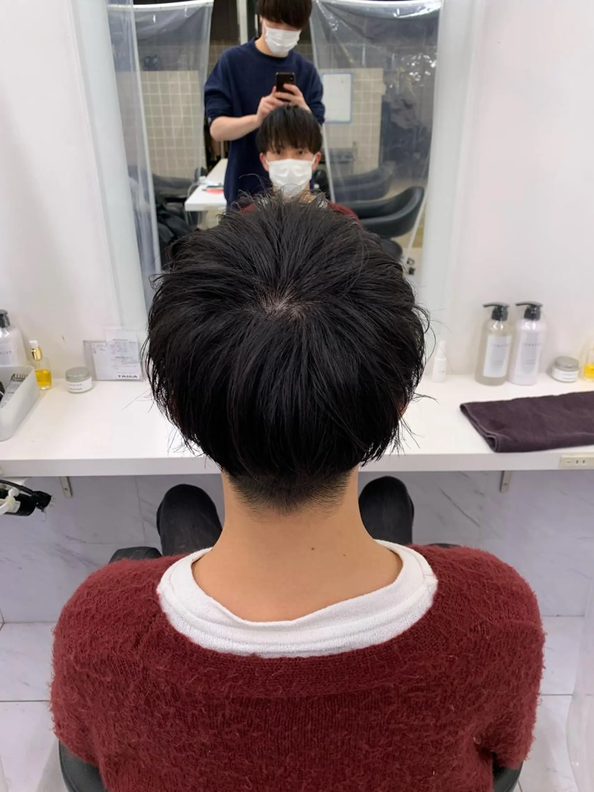 ショート カラー パーマ メンズ トレンド/レイヤー うる艶🪞CANDYのヘアスタイル