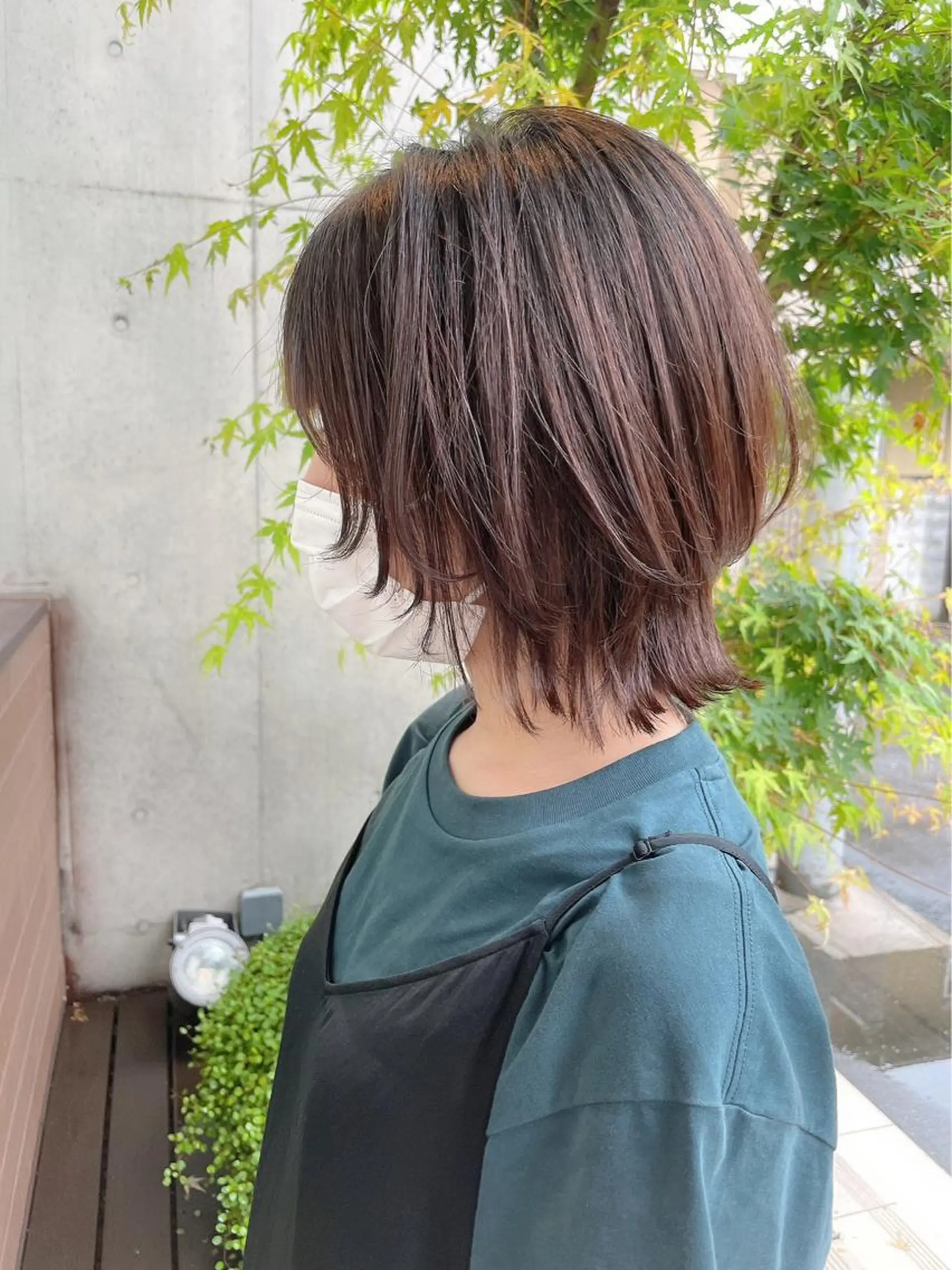 ミディアム カラー ¥0カットモデル募集 ✨川上歩夢💫のヘアスタイル