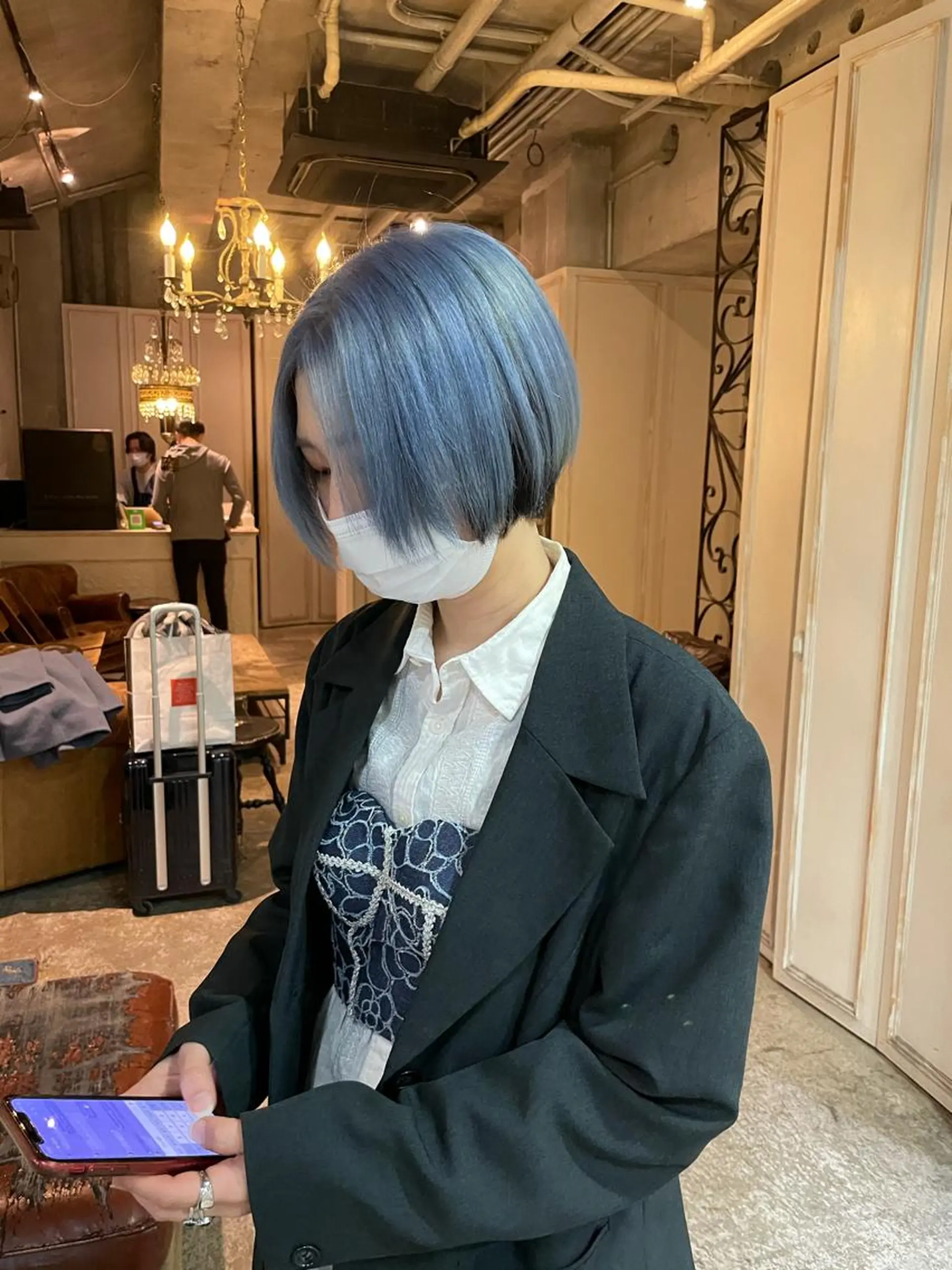 ショート カット ヘアカラー トリートメント 🔥女子ウケ🔥 メンズカットRIOのヘアスタイル