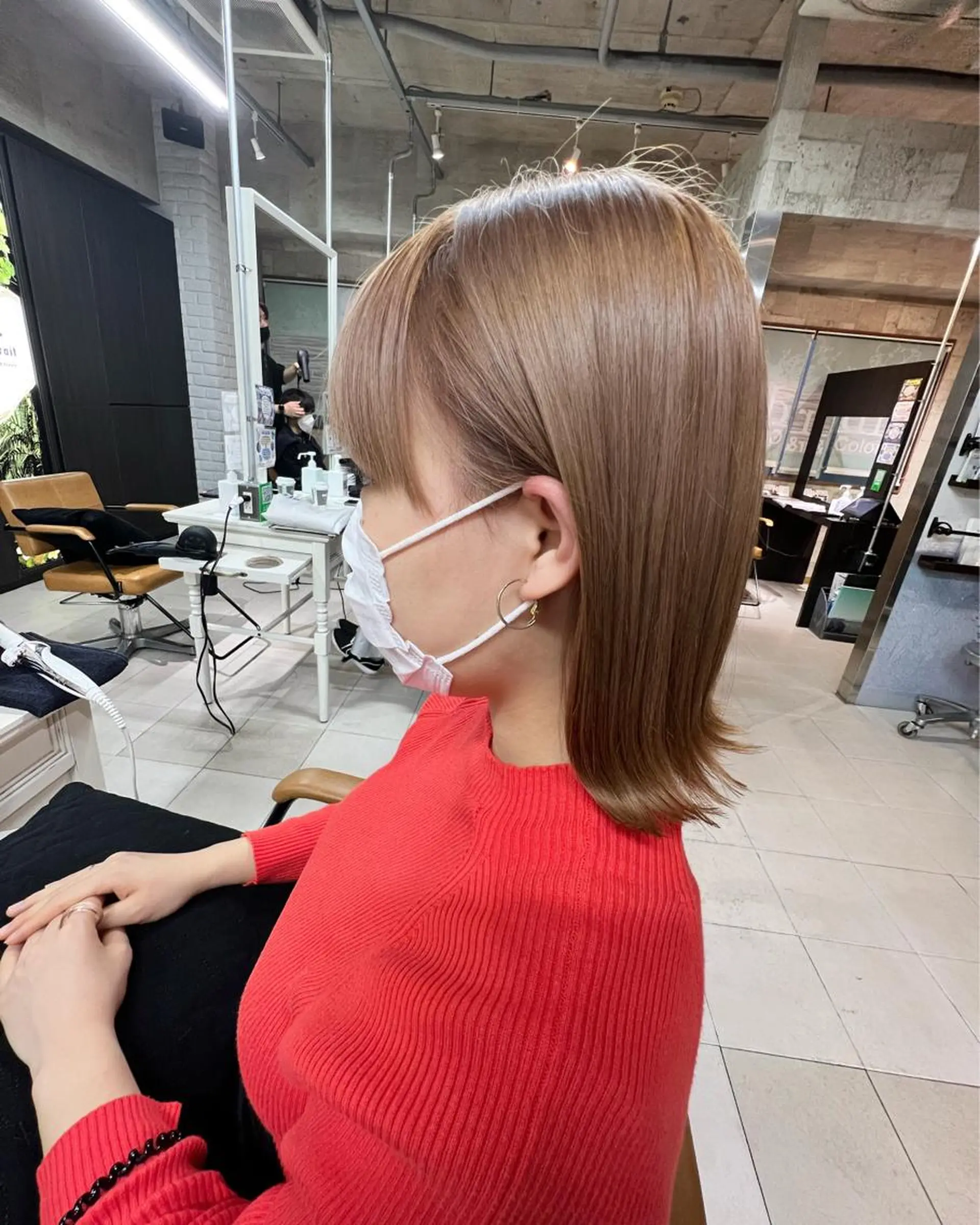 ミディアム カラー 🫧🎀ＫＡＮＡ🎀 🫧のヘアスタイル