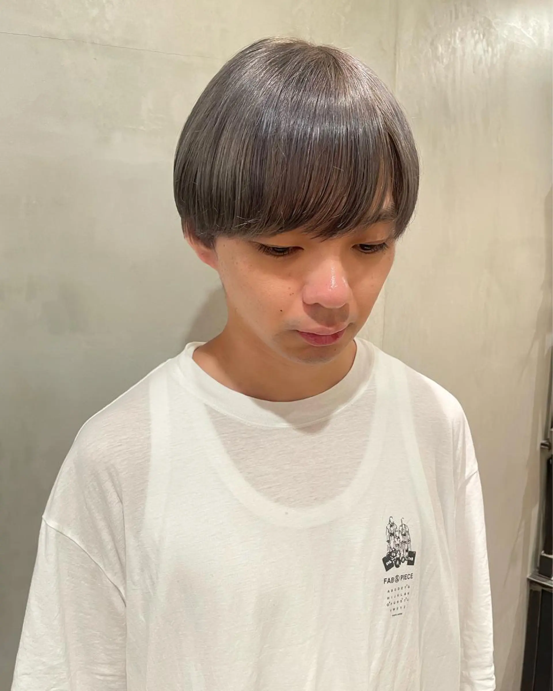 ショート カラー カット ヘアカラー トリートメント 優 作のヘアスタイル