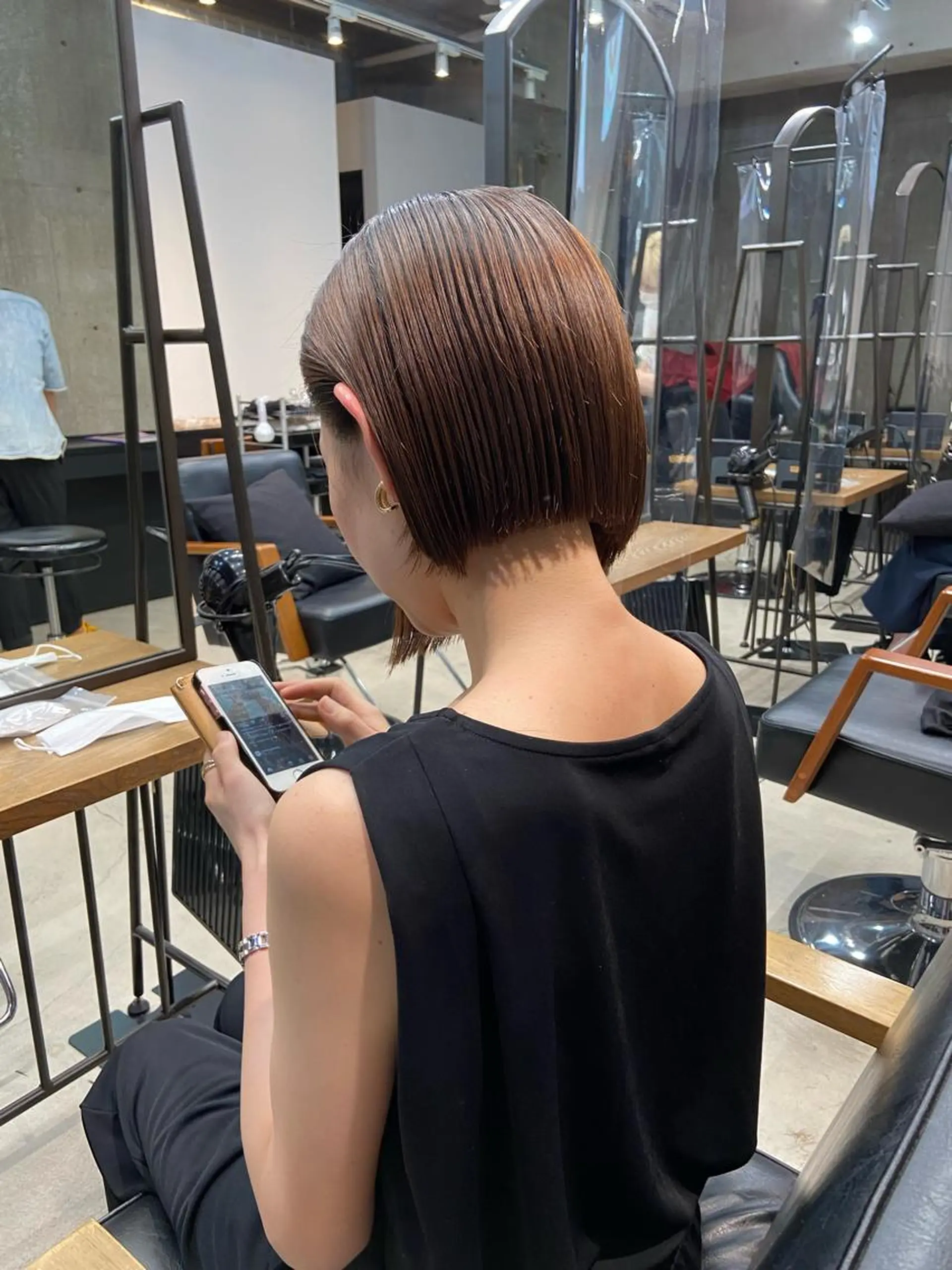 ショート ボブ ショートヘア パーマ特化美容師 mikuのヘアスタイル