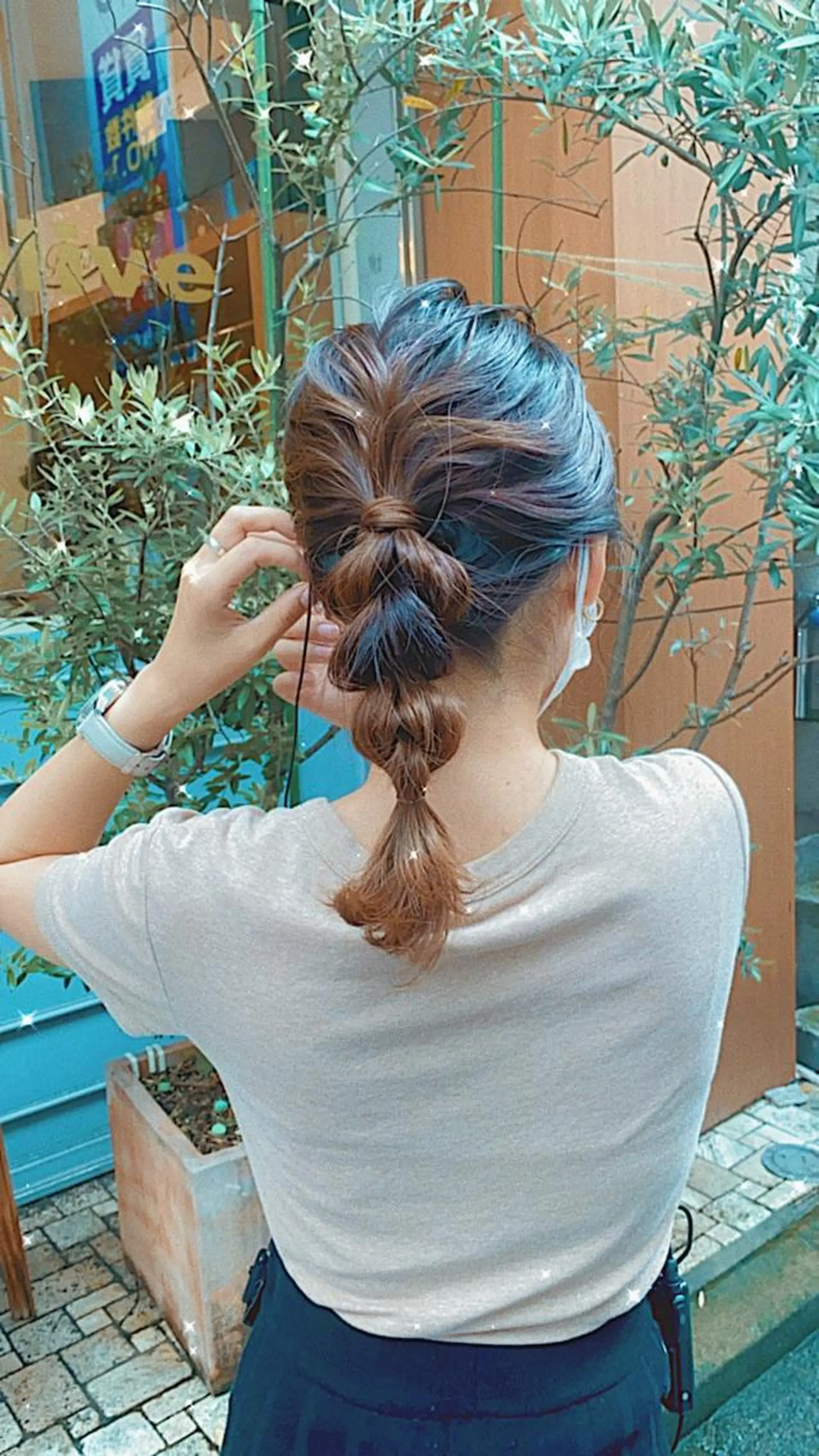 ミディアム ヘアカラー トリートメント 柔らかbeige /chinari❤︎のヘアスタイル