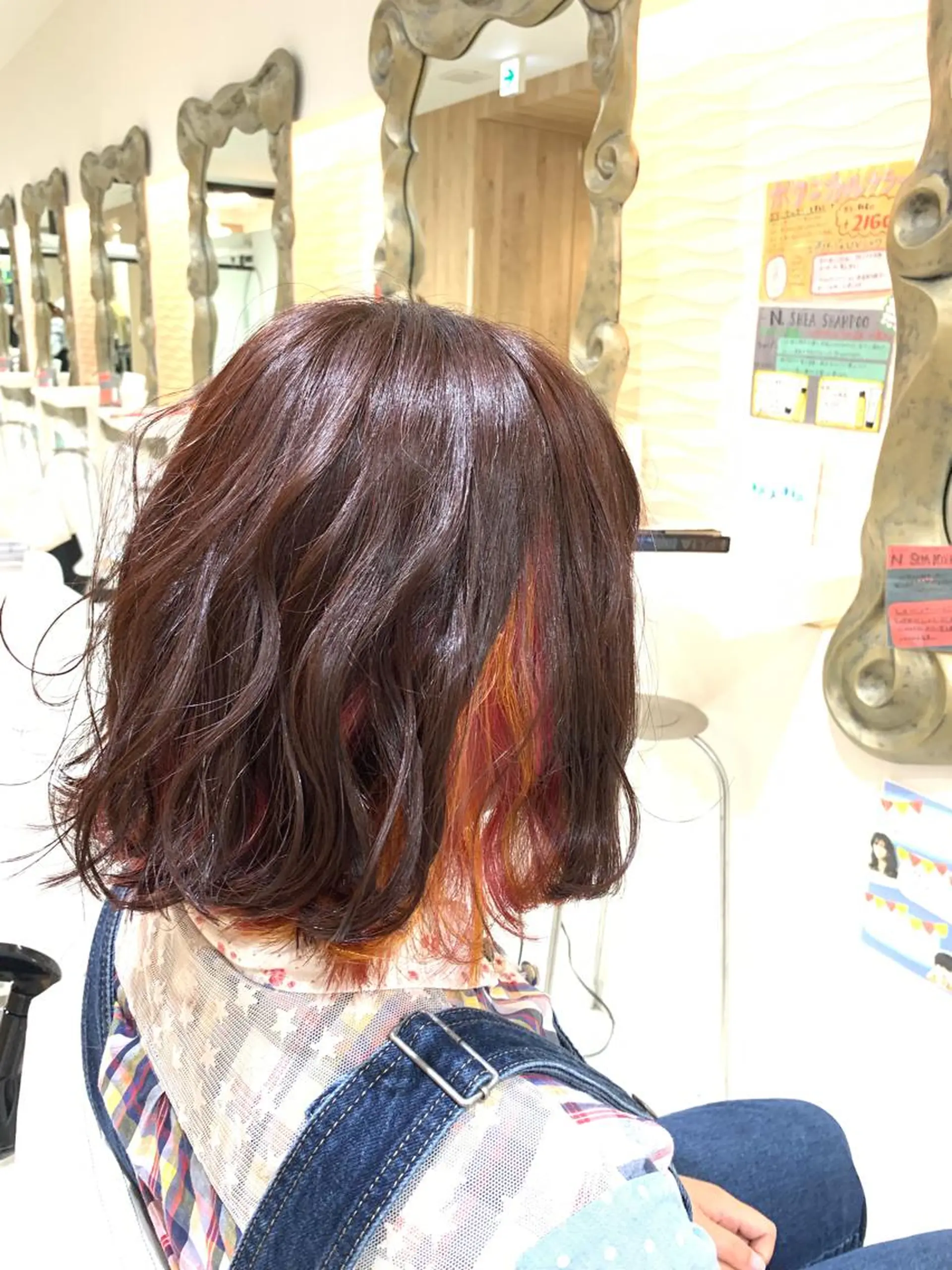 ショート カラー ヘアカラー 松吉 純平のヘアスタイル