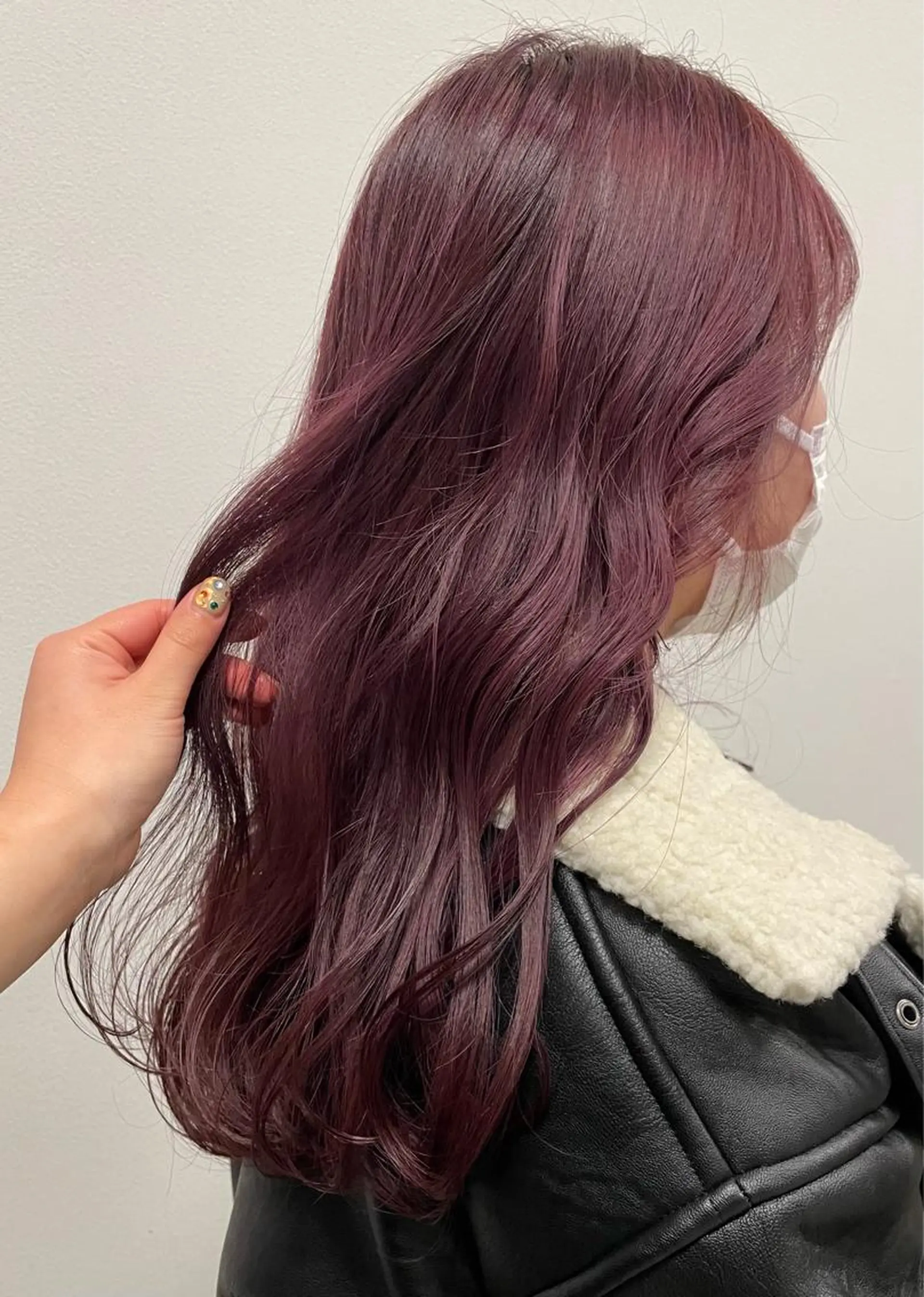 ロング カラー tablier所属・tablier 熊谷日菜子のヘアスタイル