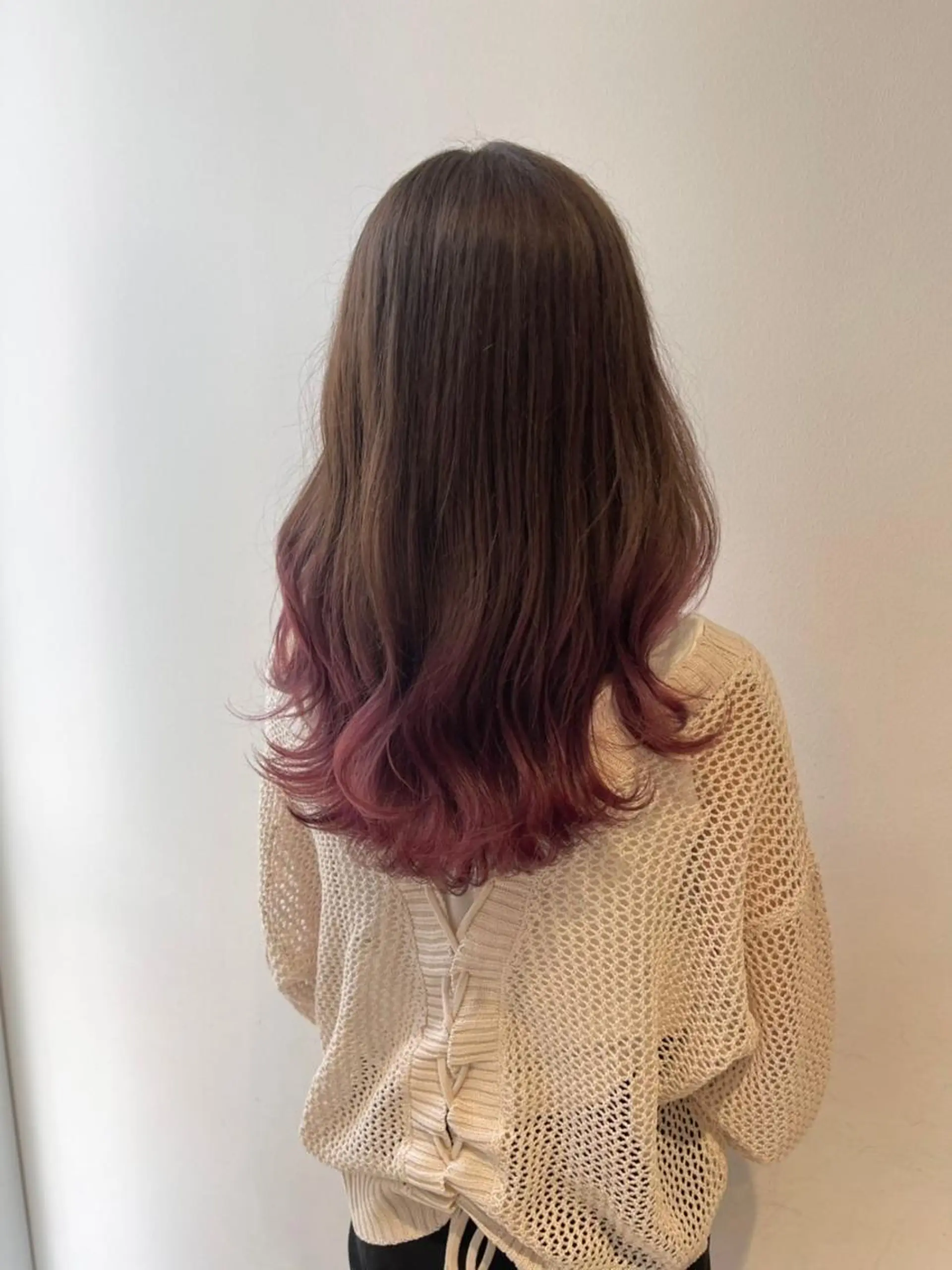 セミロング ウルフカット 公式 Ease by amble luxeのヘアスタイル