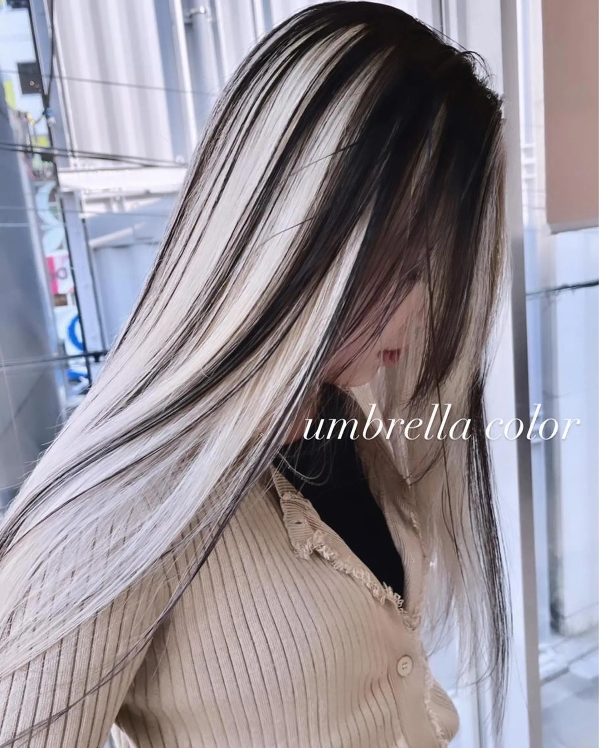 ロング カラー カット ヘアカラー トリートメント ヘアセット 💜ハイトーン💛 マジカルかいちゃんのヘアスタイル