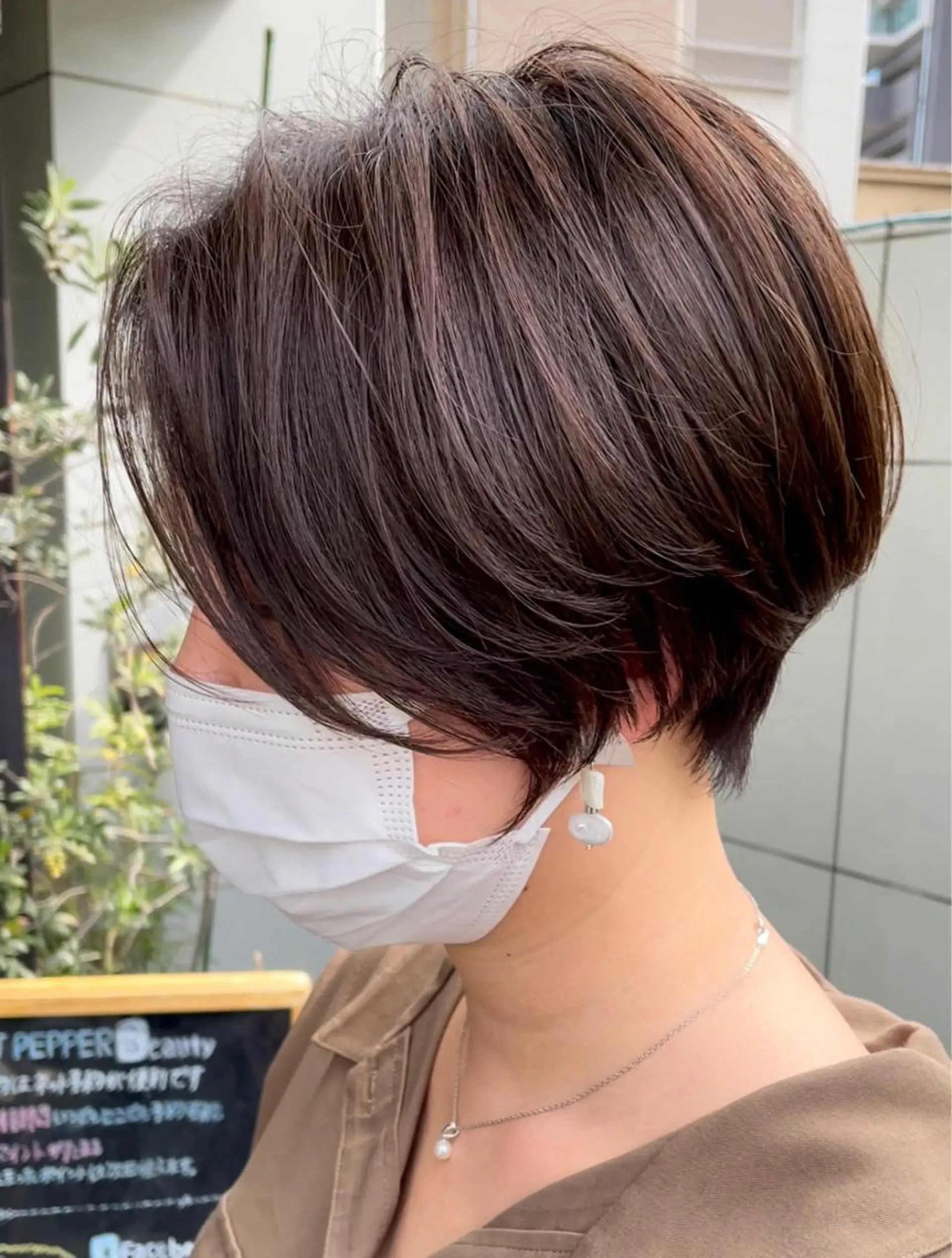ショート カラー 古指 匠巳のヘアスタイル