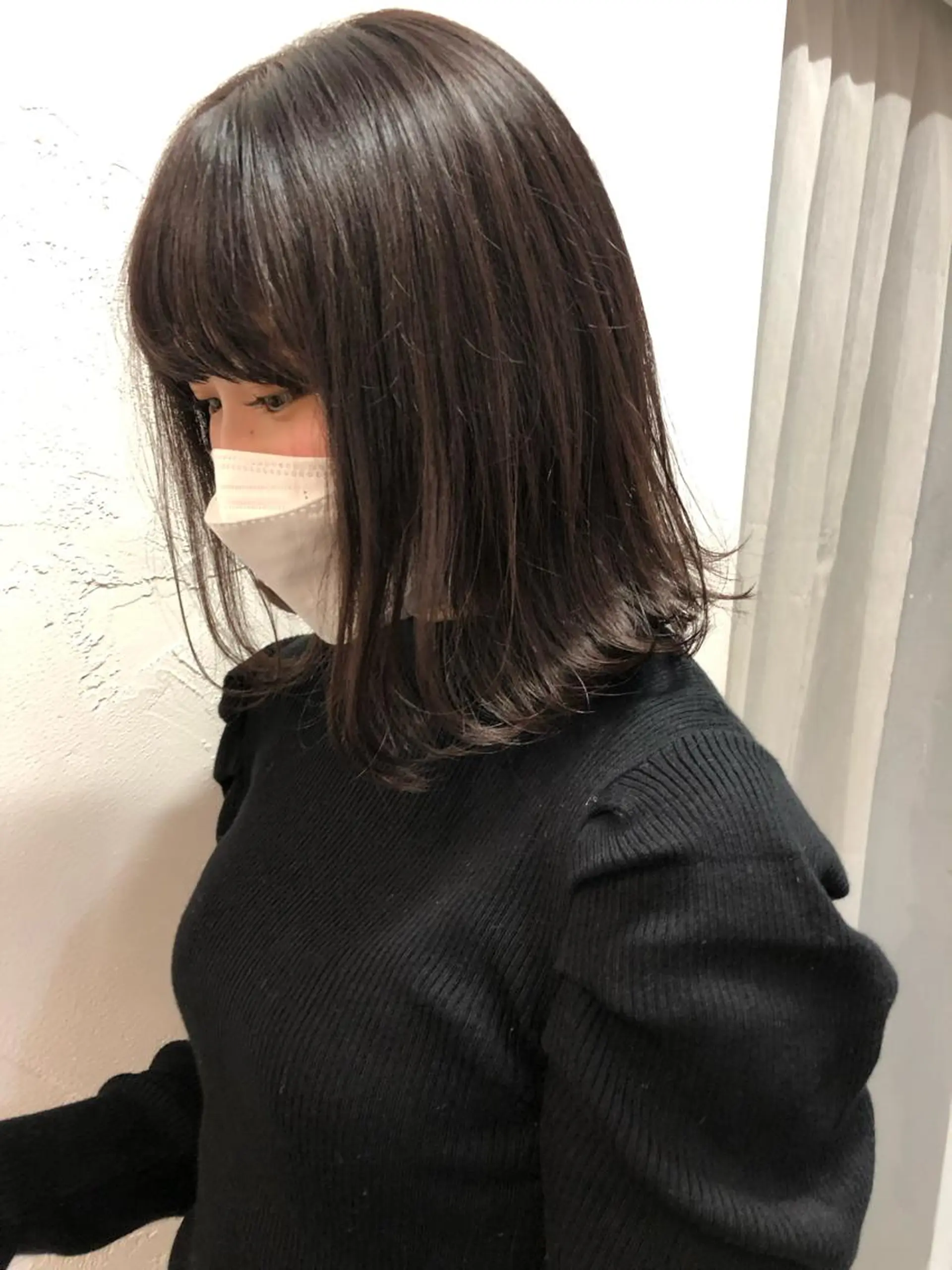 ミディアム カラー パーマ ヘアアレンジ メンズ キッズ ネイル マツエク・マツパ アイブロウ ベージュカラー パープルカラー パープル お洒落パーマ/ボブ ❄️Tomoka❄️のヘアスタイル