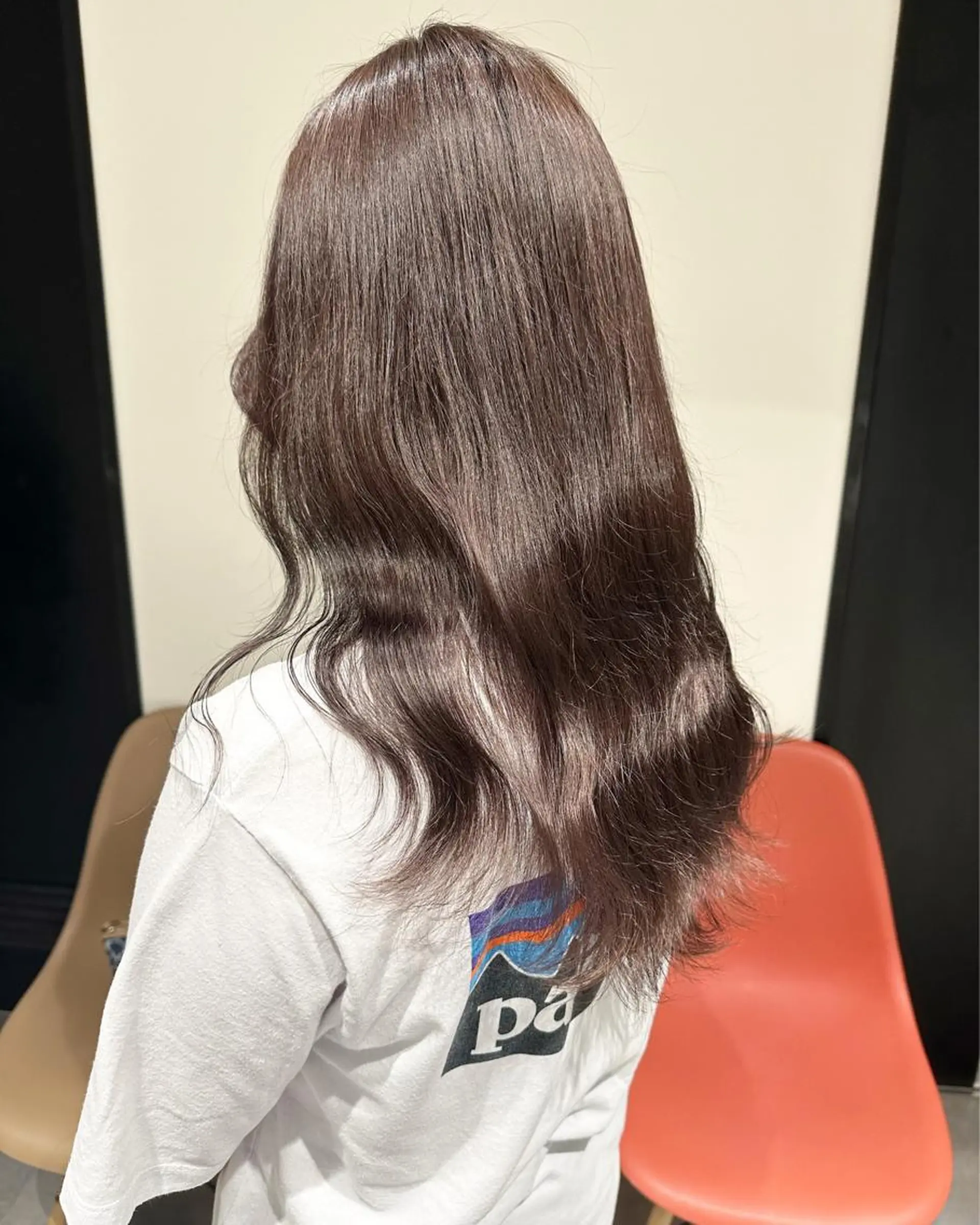 セミロング ヘアカラー Maria 梅田デザインカラーのヘアスタイル