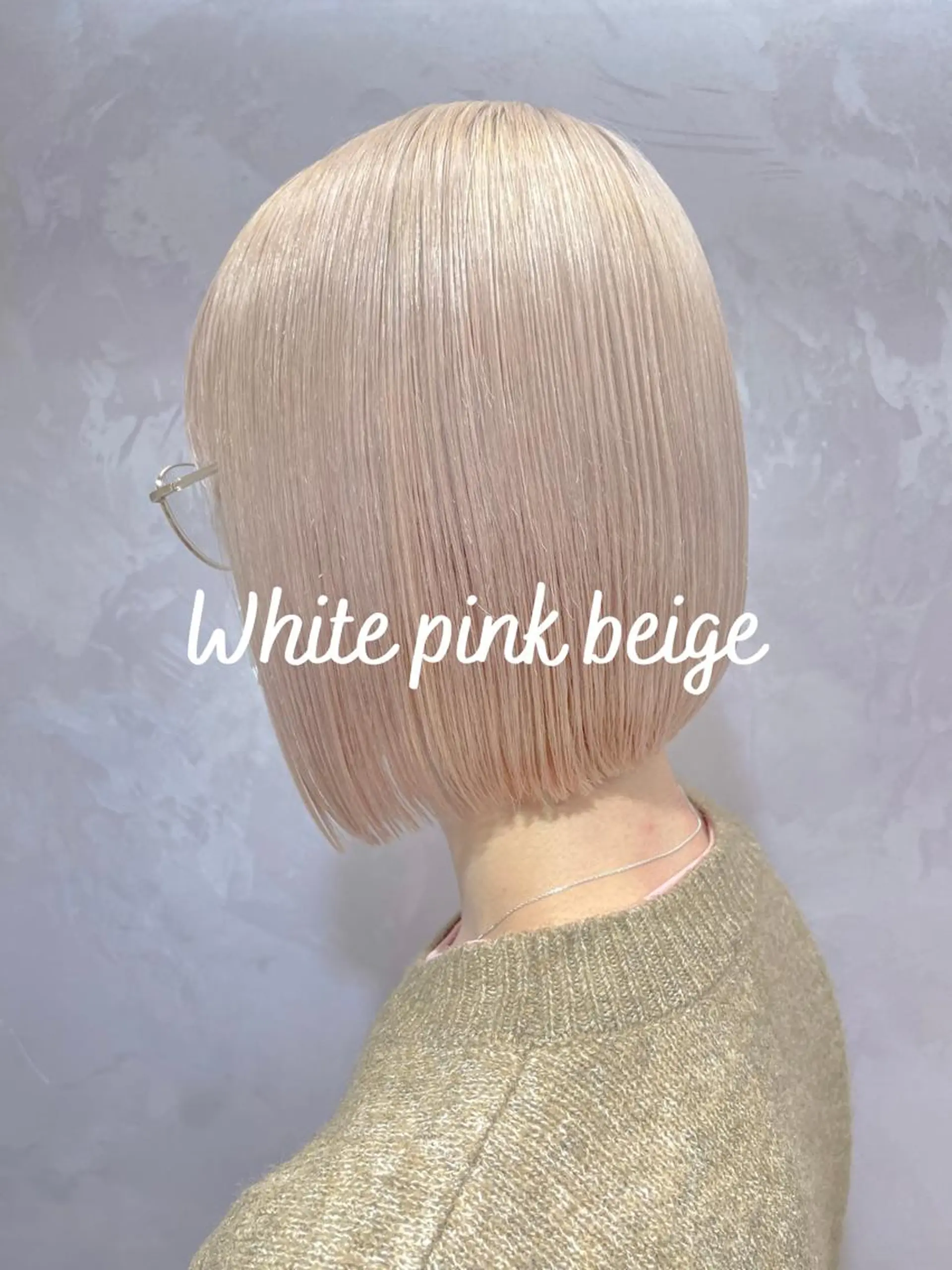ミディアム カラー ヘアアレンジ メンズ ベージュカラー ピンクカラー ピンクベージュ ホワイトピンク ホワイトピンクベージュ カット ヘアカラー トリートメント ヘアセット 社内1メンズ担当✨ 毛流れパーマ鈴木瑛也のヘアスタイル