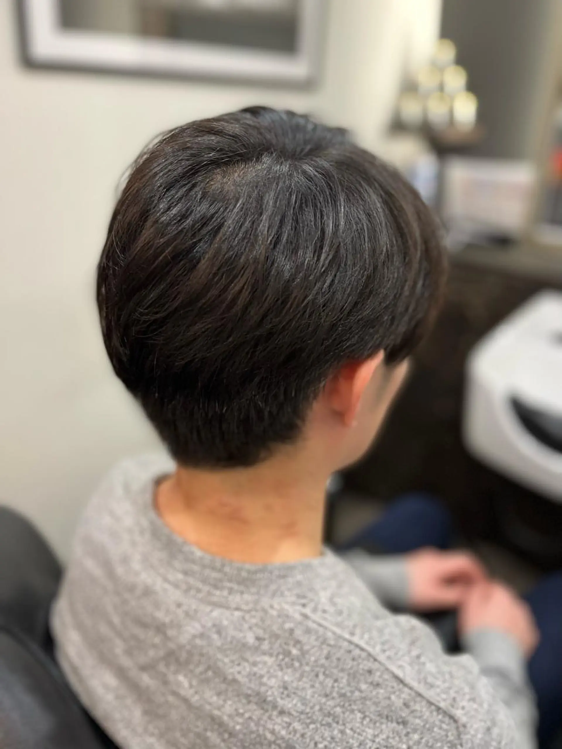ミディアム LAVIE NEW STANDARD BARBER　浜松町本店所属・NAKAMURA YUKAのヘアスタイル