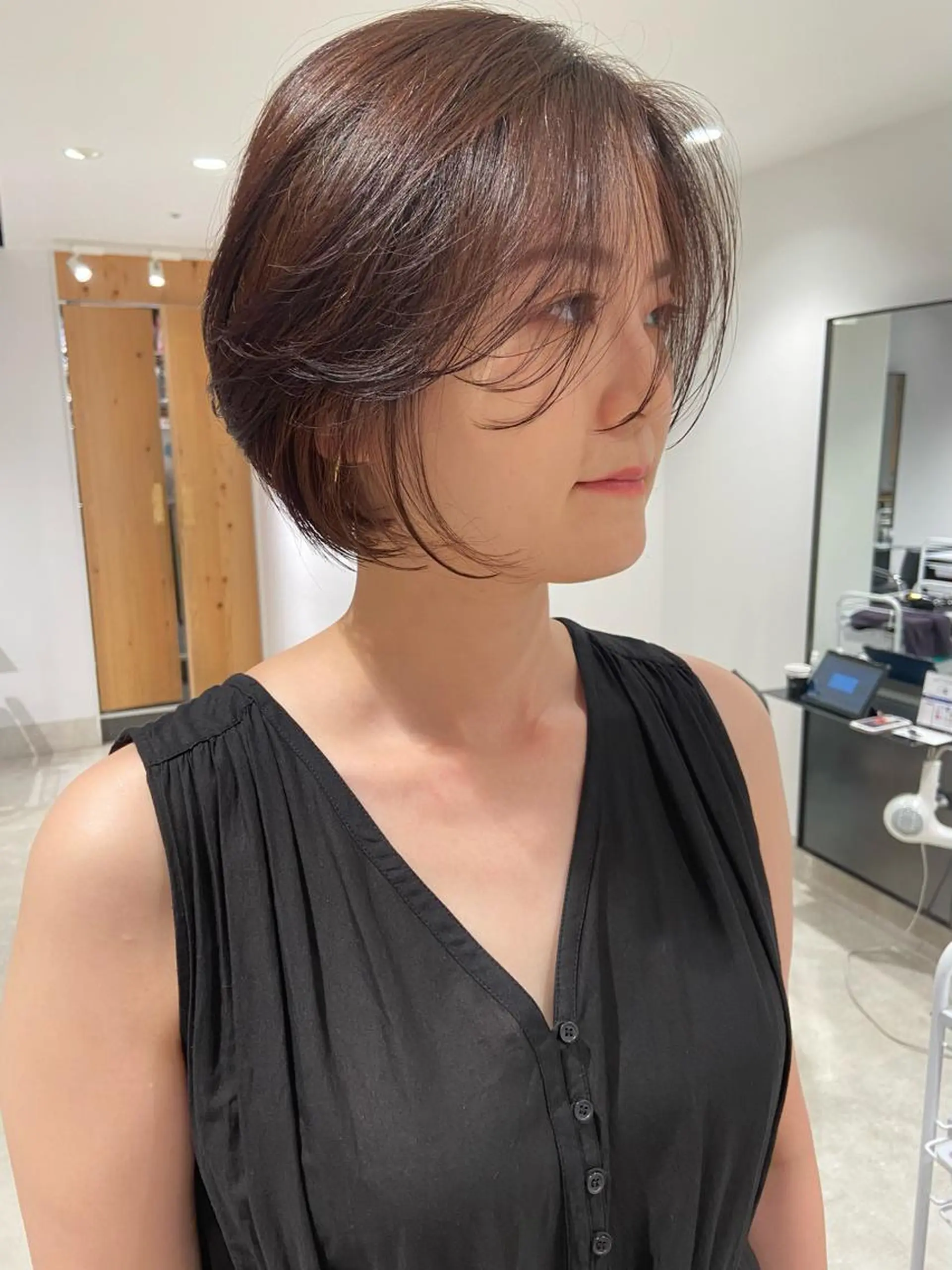 ショート カラー ショートボブ ブリーチ ブリーチなしカラー ボブ ショートヘア gotoday shiare salon渋谷モディ店所属・ショートヘア/ボブ 大人ヘア/松本篤志のヘアスタイル