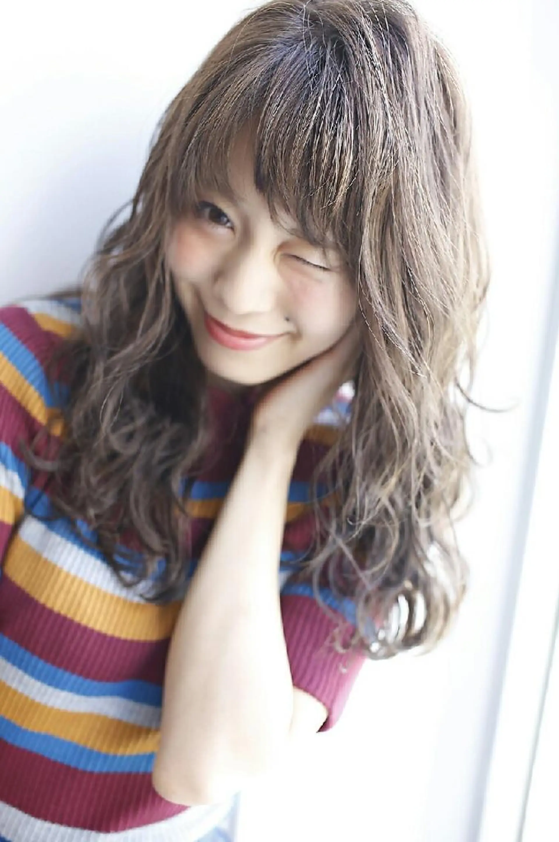 ロング カラー 透明感カラー イルミナカラー ルービック 奈良のヘアスタイル