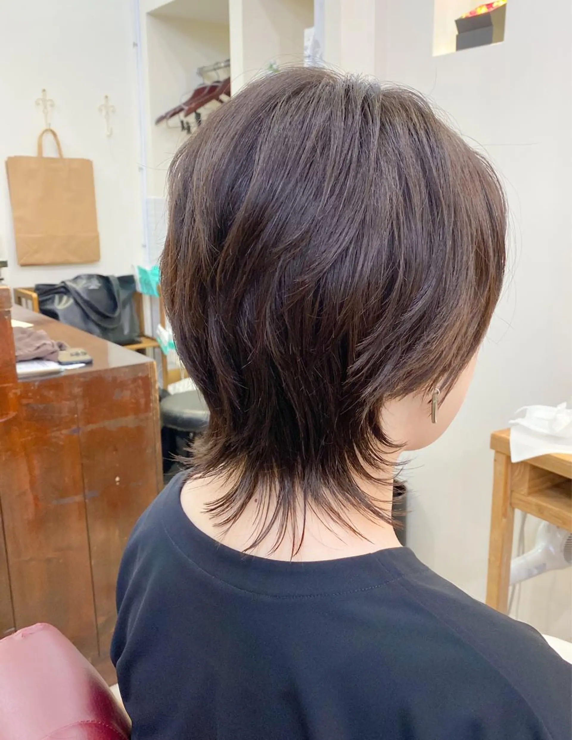 ショート カラー ショートヘア ウルフカット 森下 友　Dio...池袋のヘアスタイル