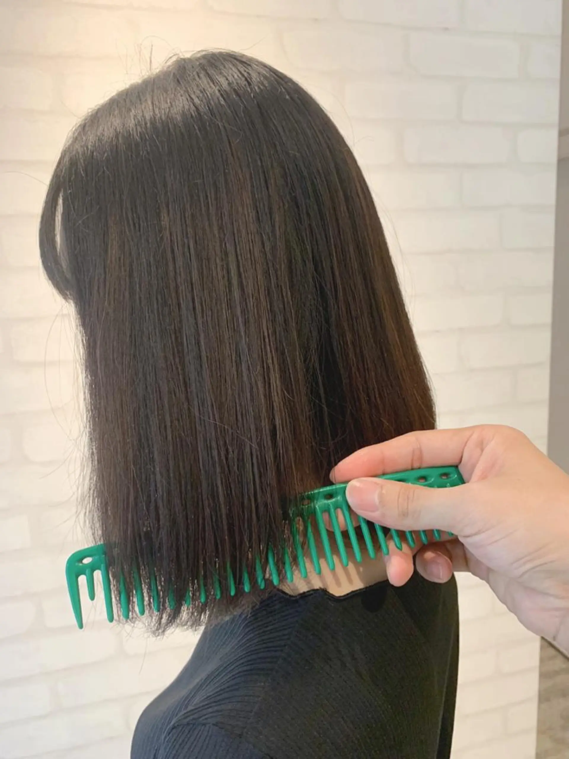 ロング トリートメント 髪質改善 貸切サロンのヘアスタイル