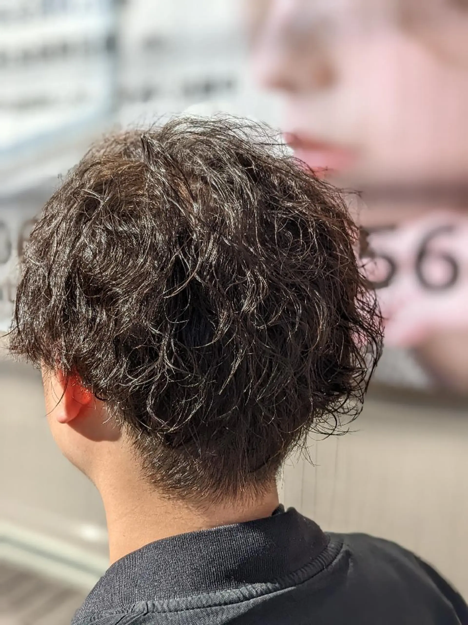 パーマ メンズ メンズパーマ ツイストスパイラルパーマ 刈り上げ スパイラルパーマ カット パーマ Russo(ルッソ)所属・こにし/蒲生四丁目 /髪質改善/スパのヘアスタイル