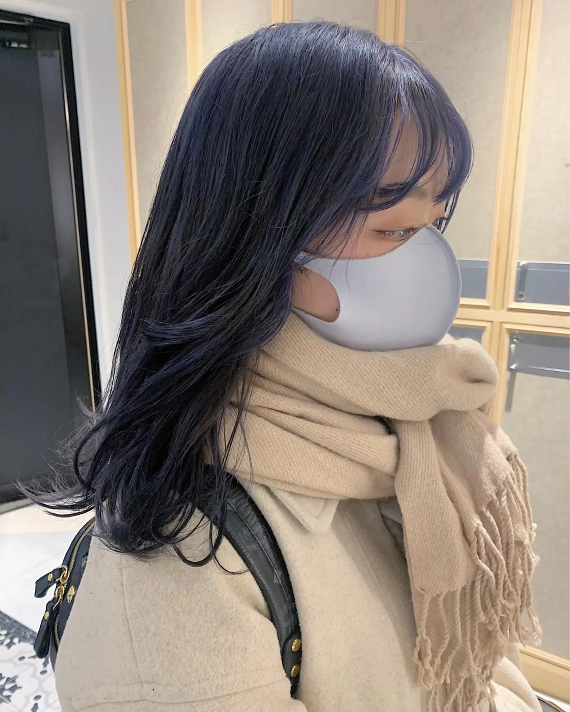 カラー 透明感カラー ラベンダー/レイヤー カット🤎mamiのヘアスタイル