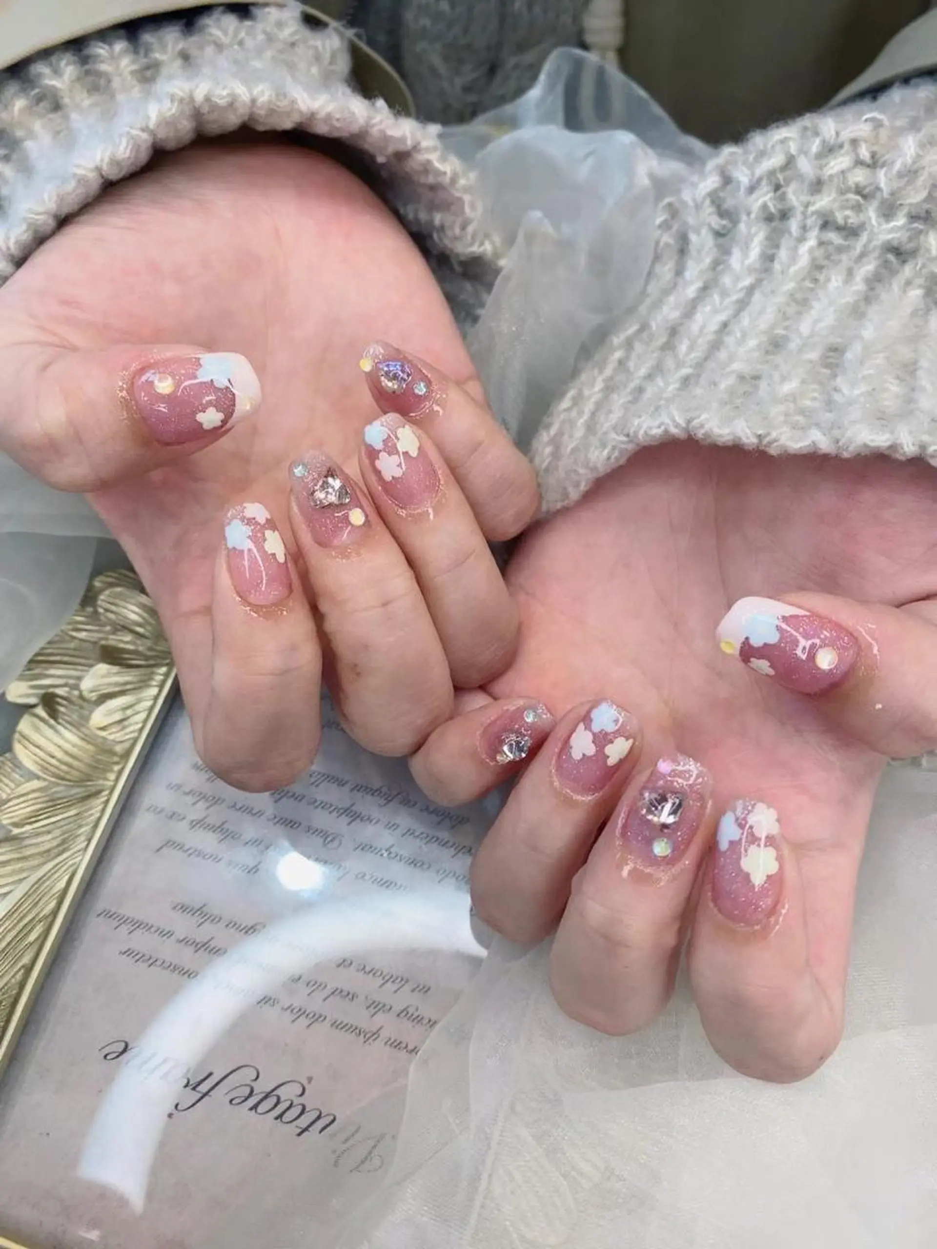 ネイル アートネイル フラワーネイル フットネイル フレンチネイル ジェルネイル Babarla Nailのネイルデザイン