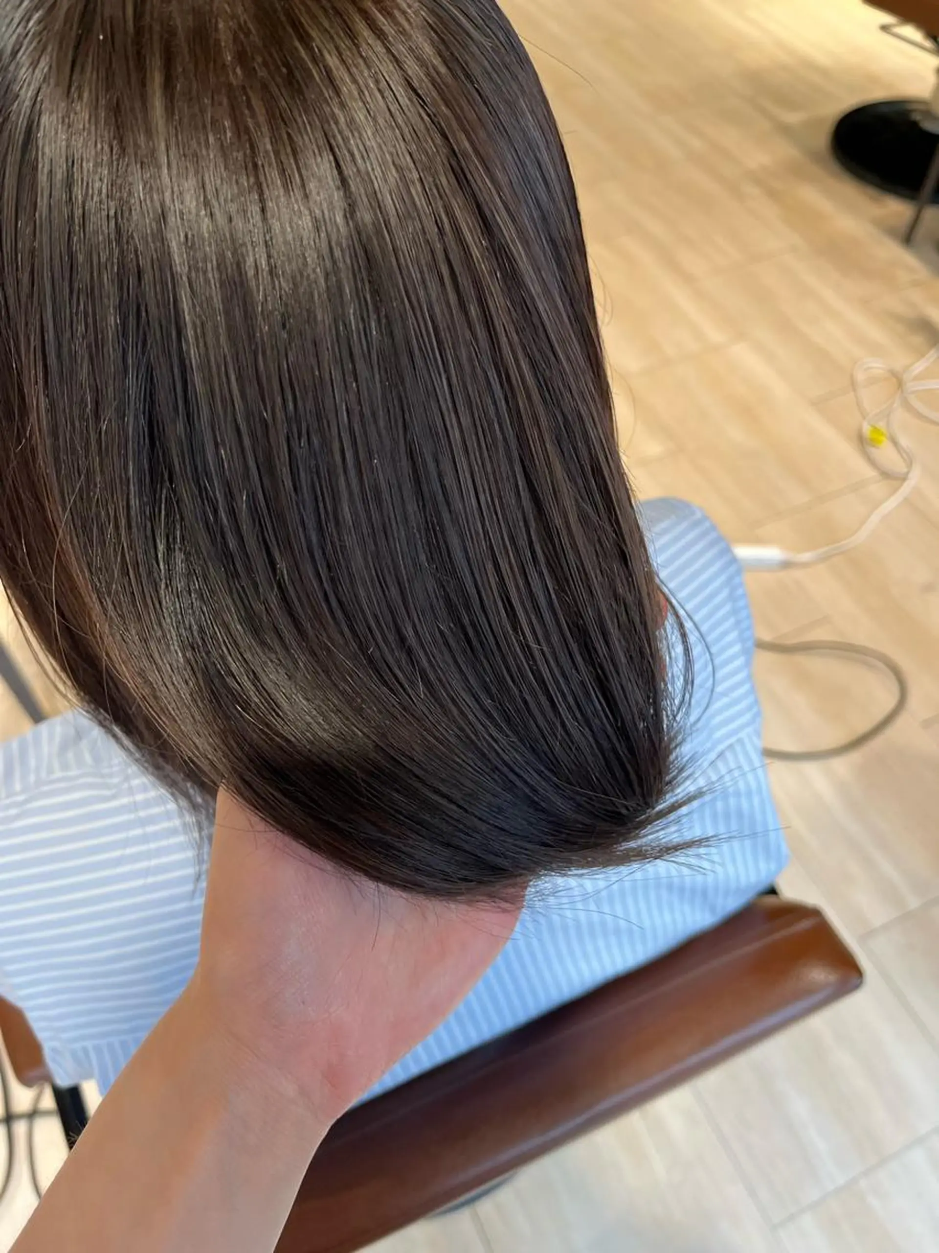 ミディアム レイヤーカット🫧艶 カラー/LILICAのヘアスタイル