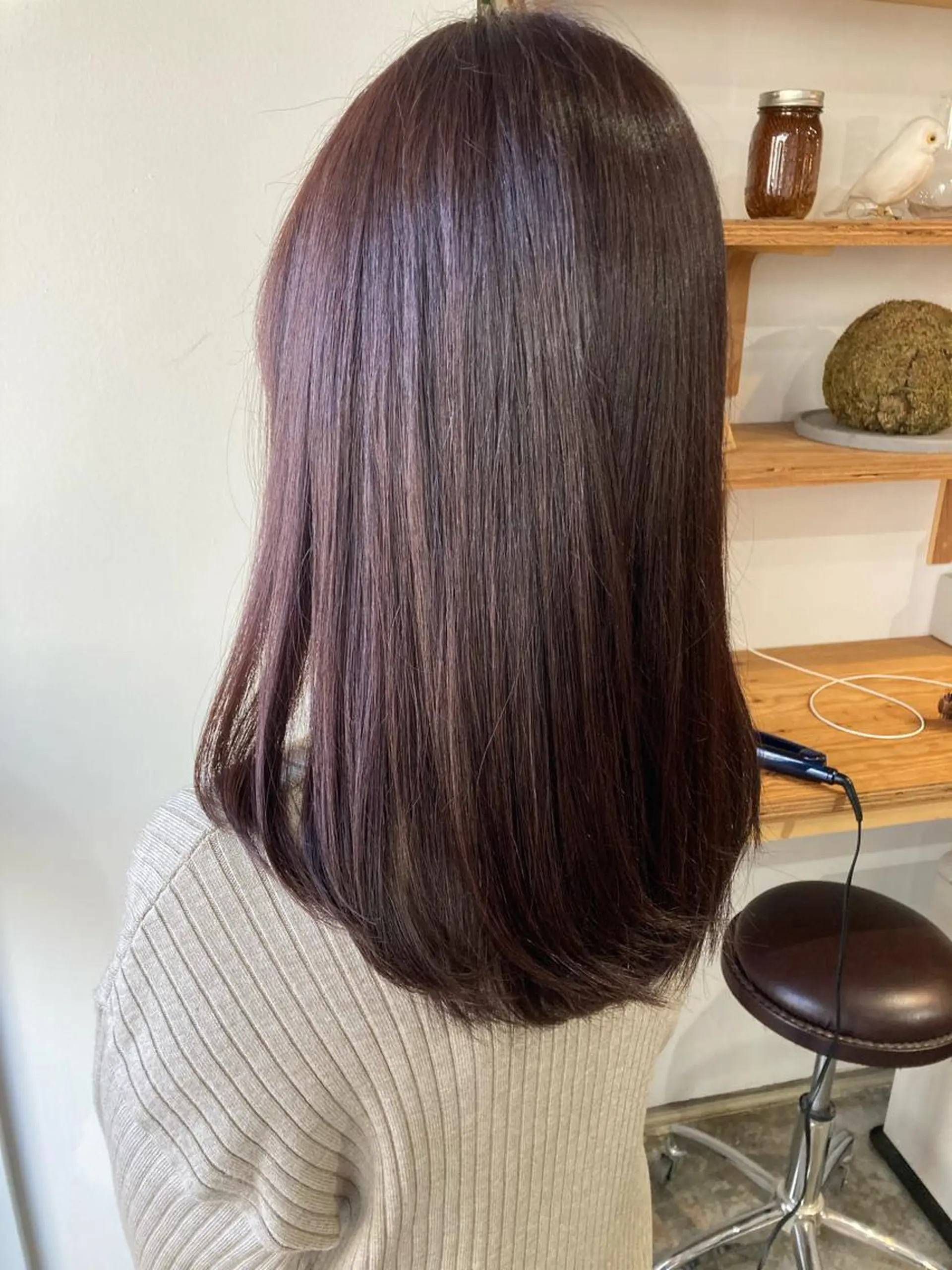 セミロング roka ノゾミのヘアスタイル