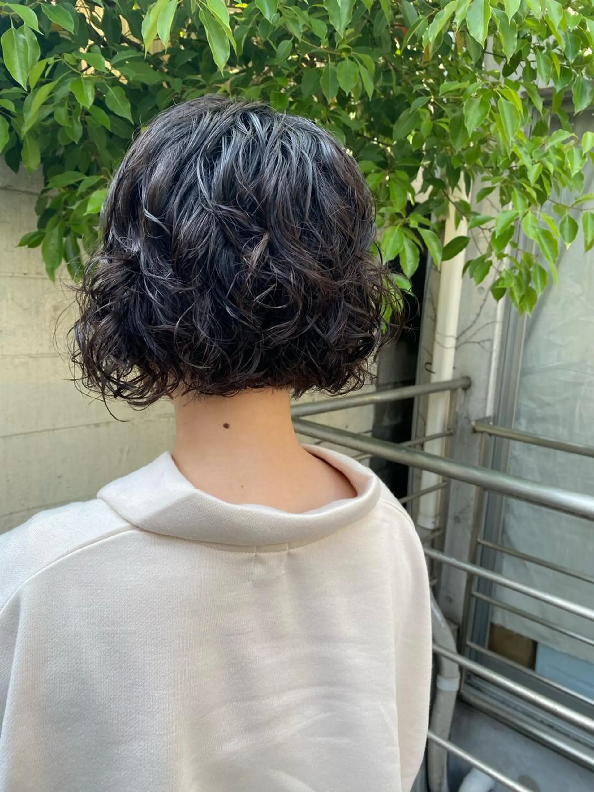 ショート パーマ les baladins du miroir所属・🍃YURI 🍃のヘアスタイル